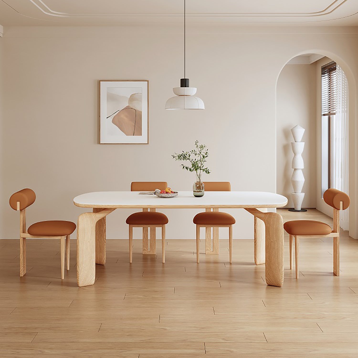 Everly Dining Table, Dining Table, Valyōu Furniture | Valyou Furniture