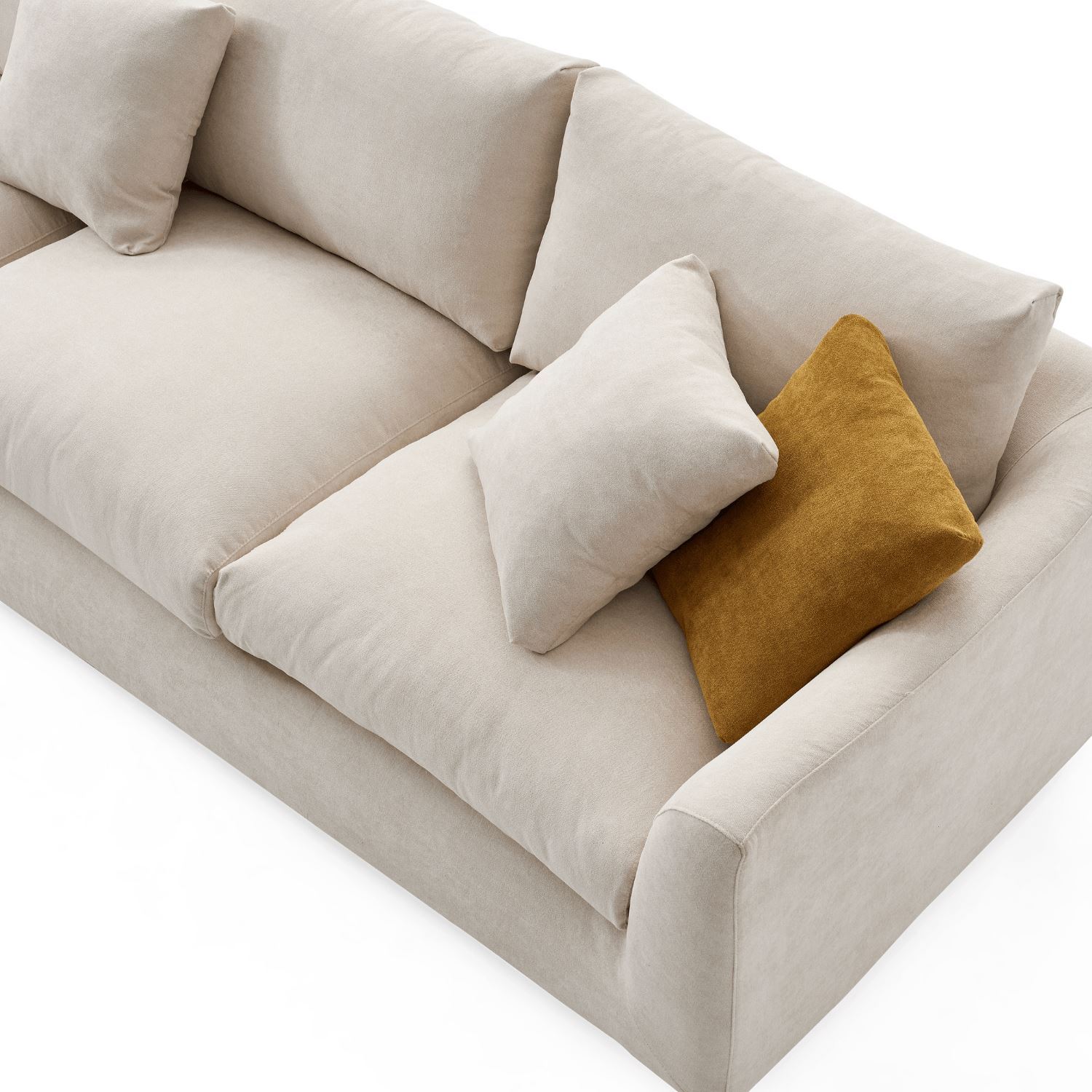 Feathers Sectional Sofa Mario Capasa 