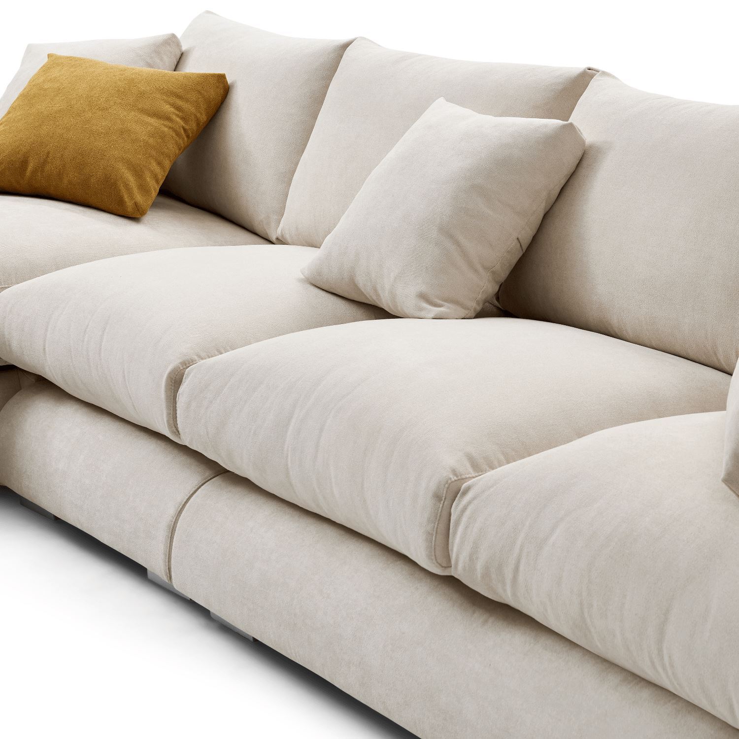 Feathers Sectional Sofa Mario Capasa 