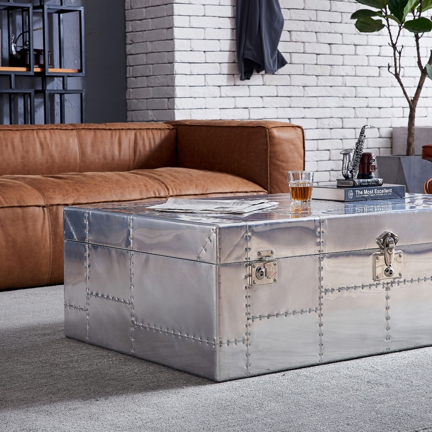 Aumbry Coffee Table Coffee Table Foundry 