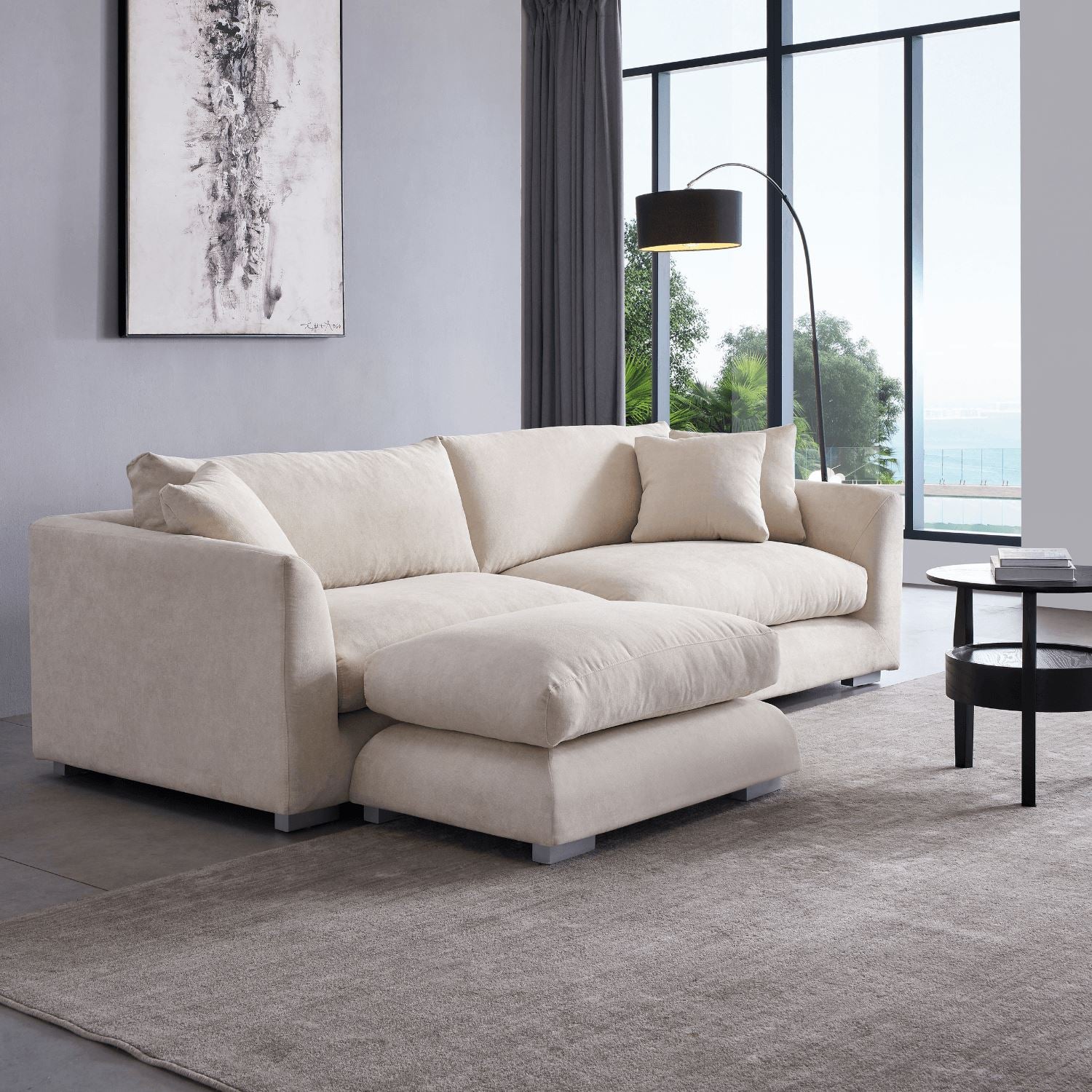 Feathers Sofa + Ottoman - Valyou 