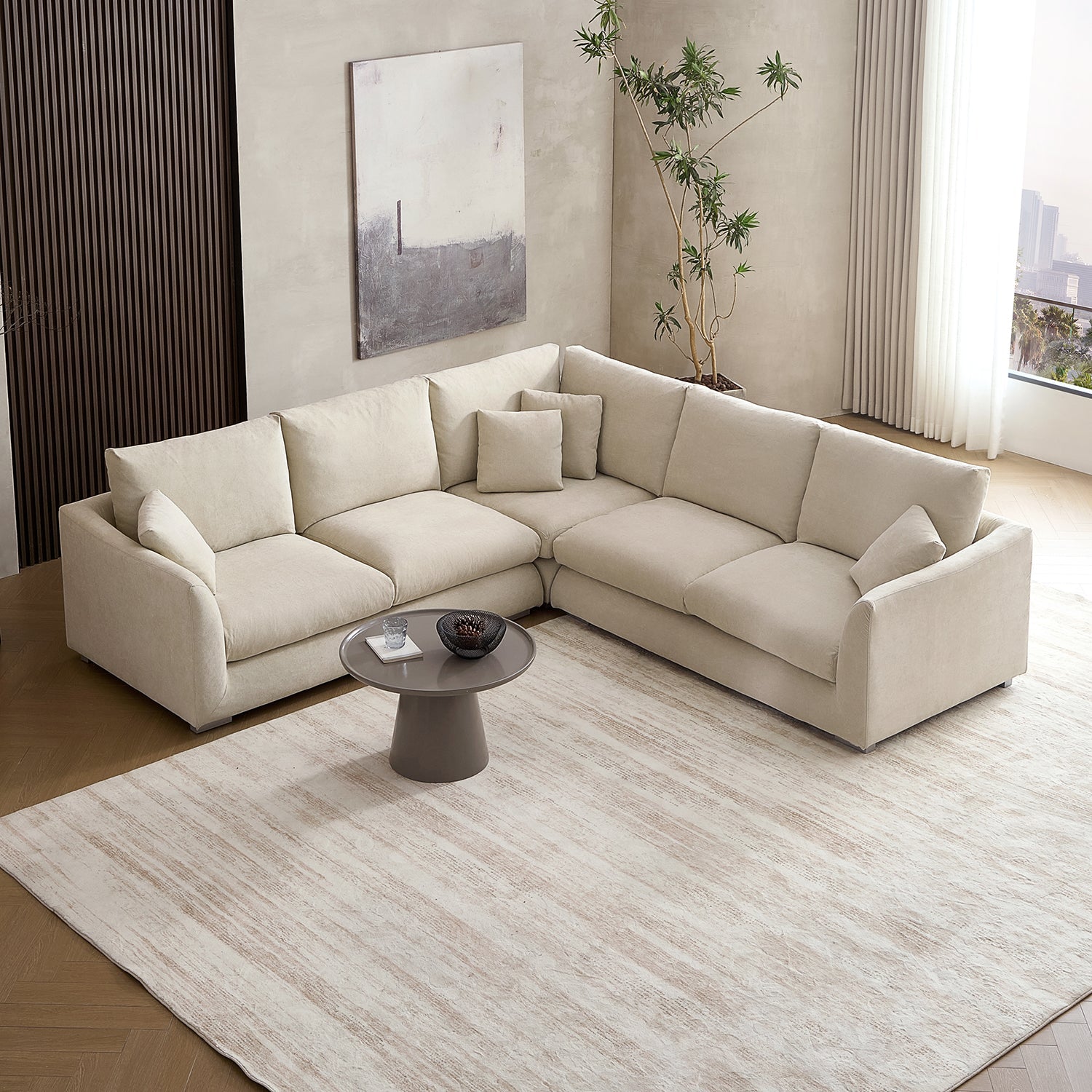 Feathers L Sectional