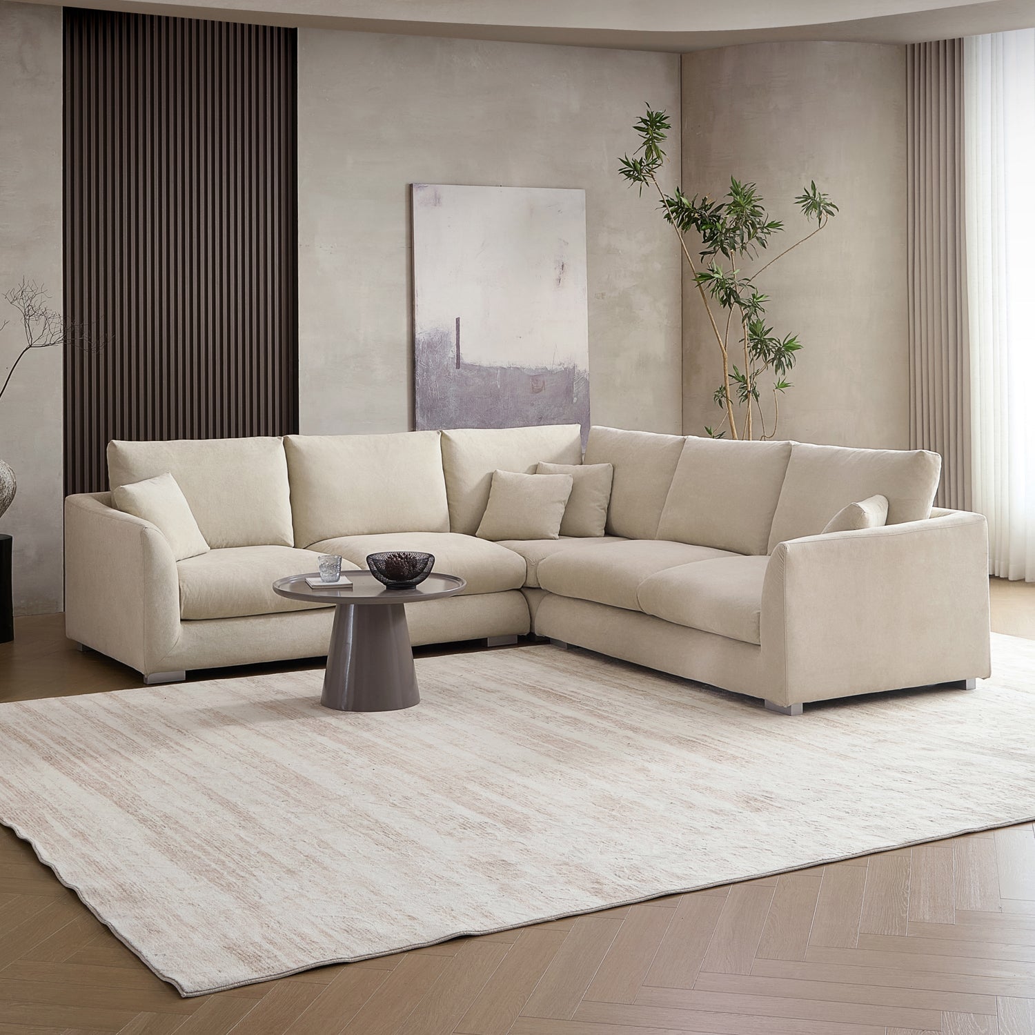 Feathers L Sectional