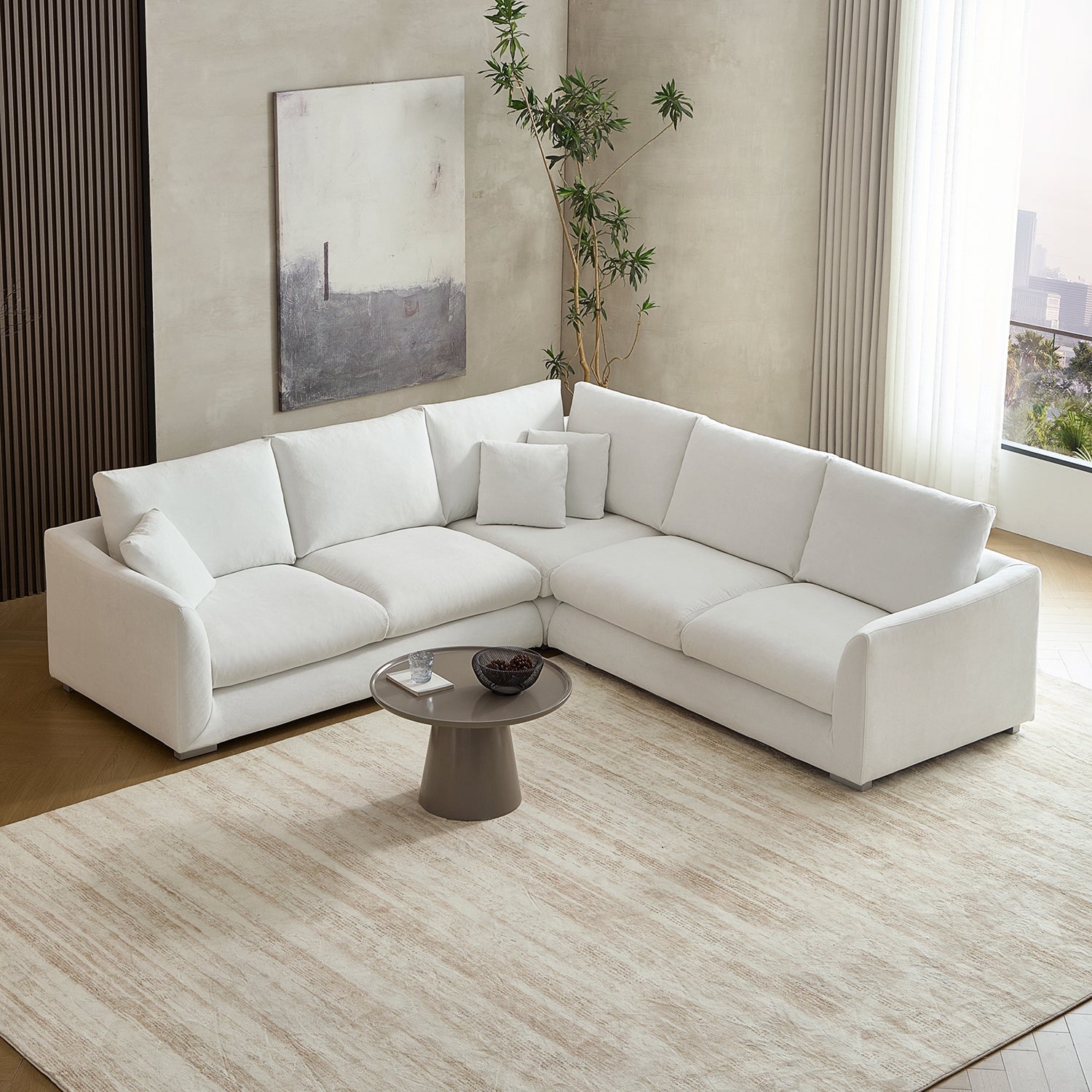 Feathers L Sectional