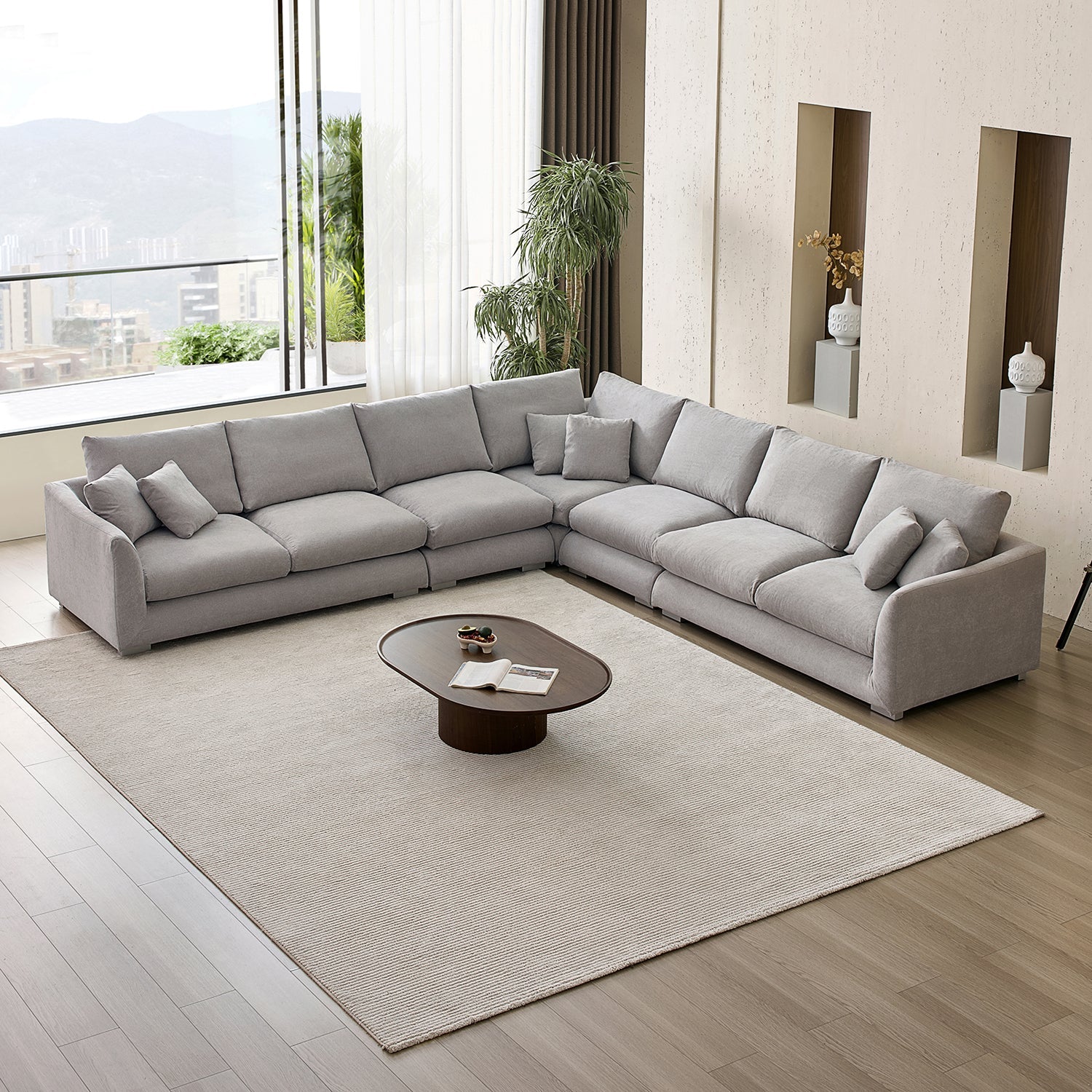 Feathers L Sectional