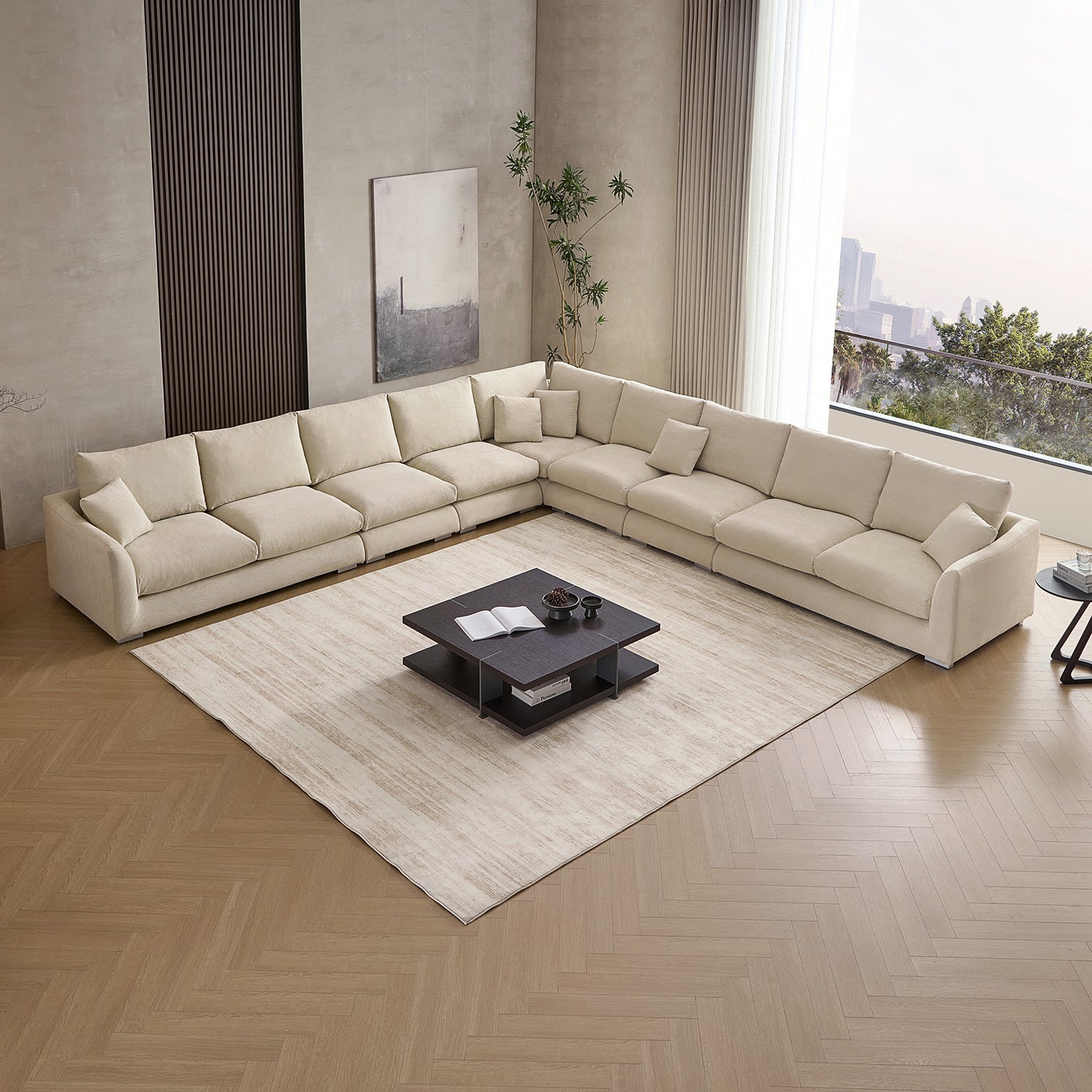 Feathers L Sectional