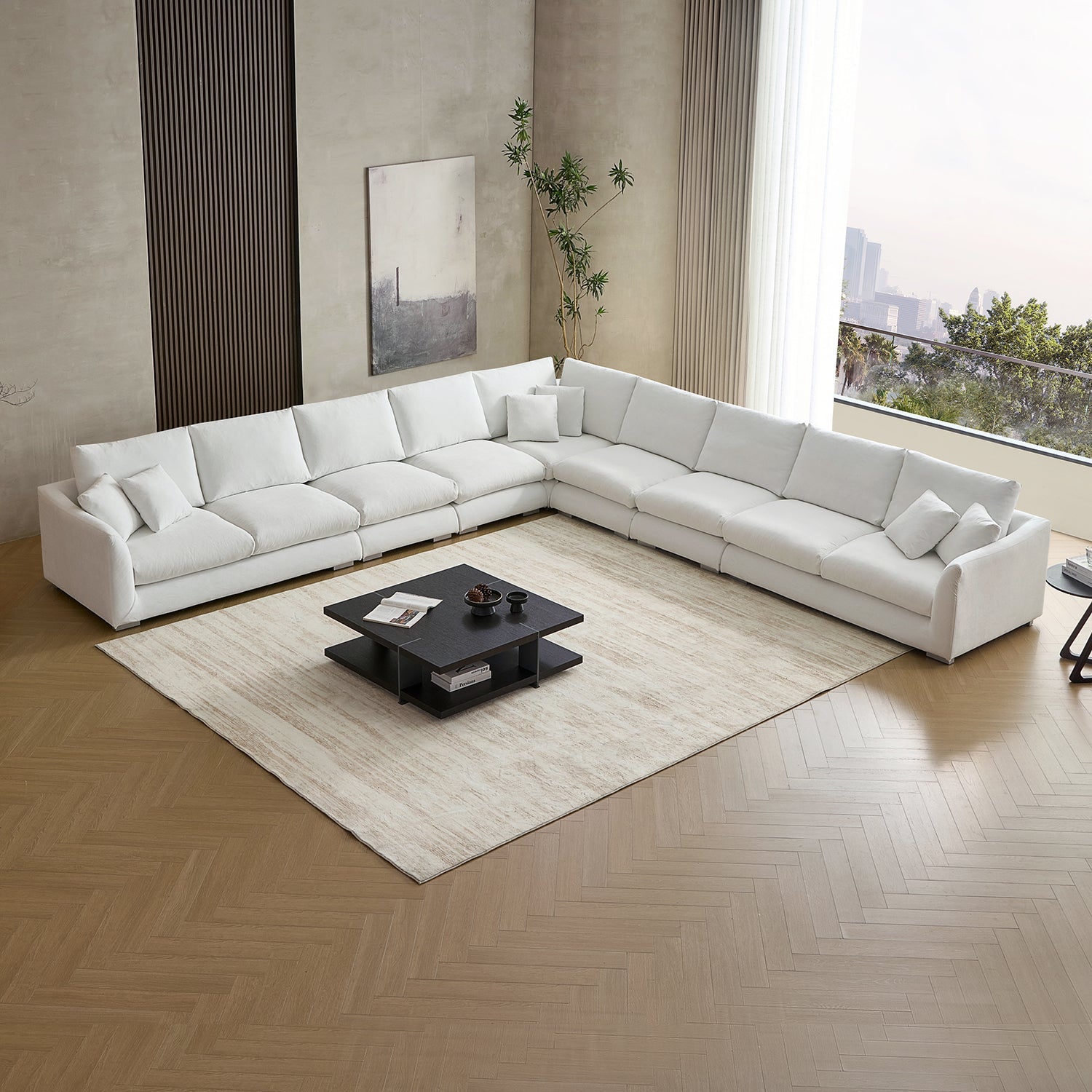 Feathers L Sectional