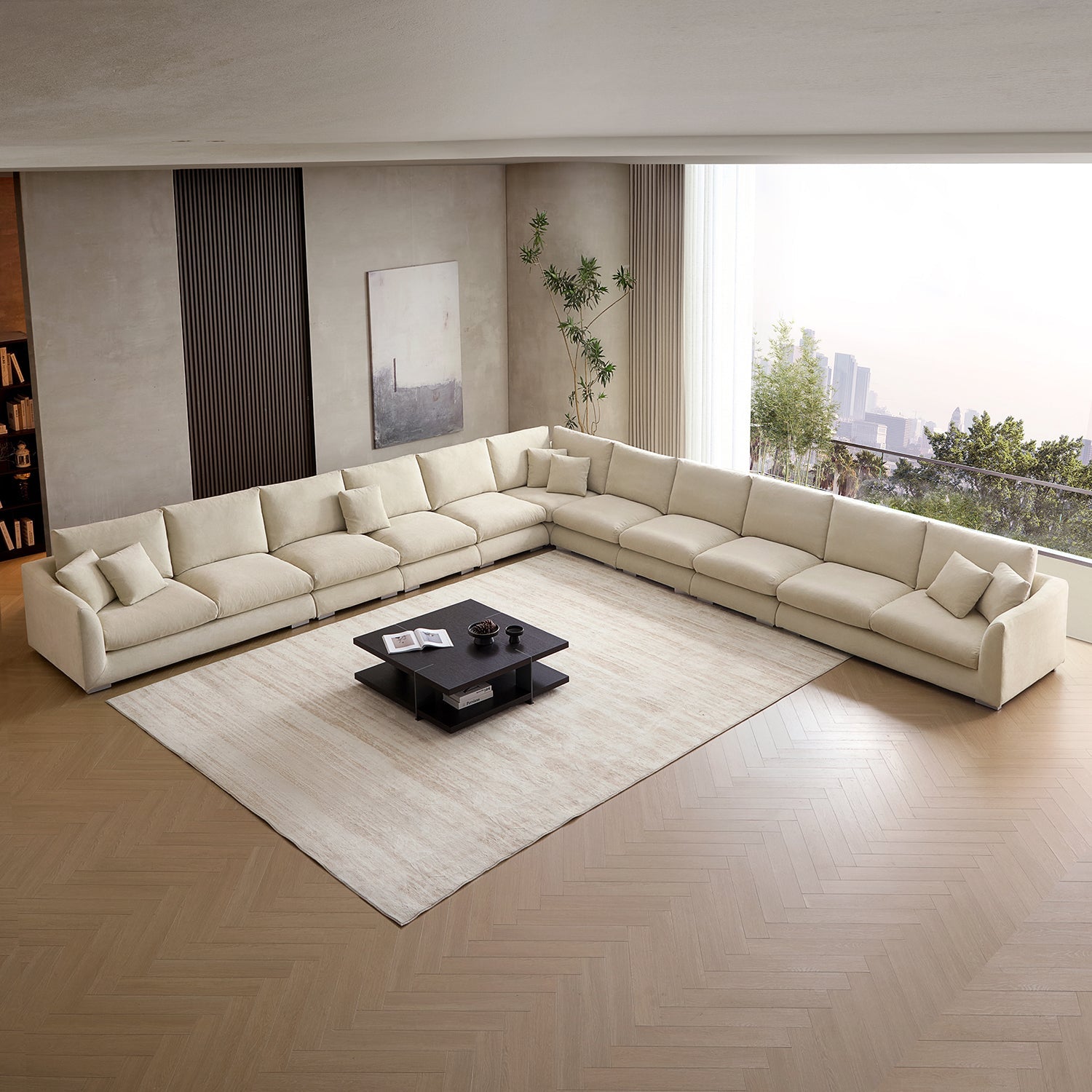 Feathers L Sectional