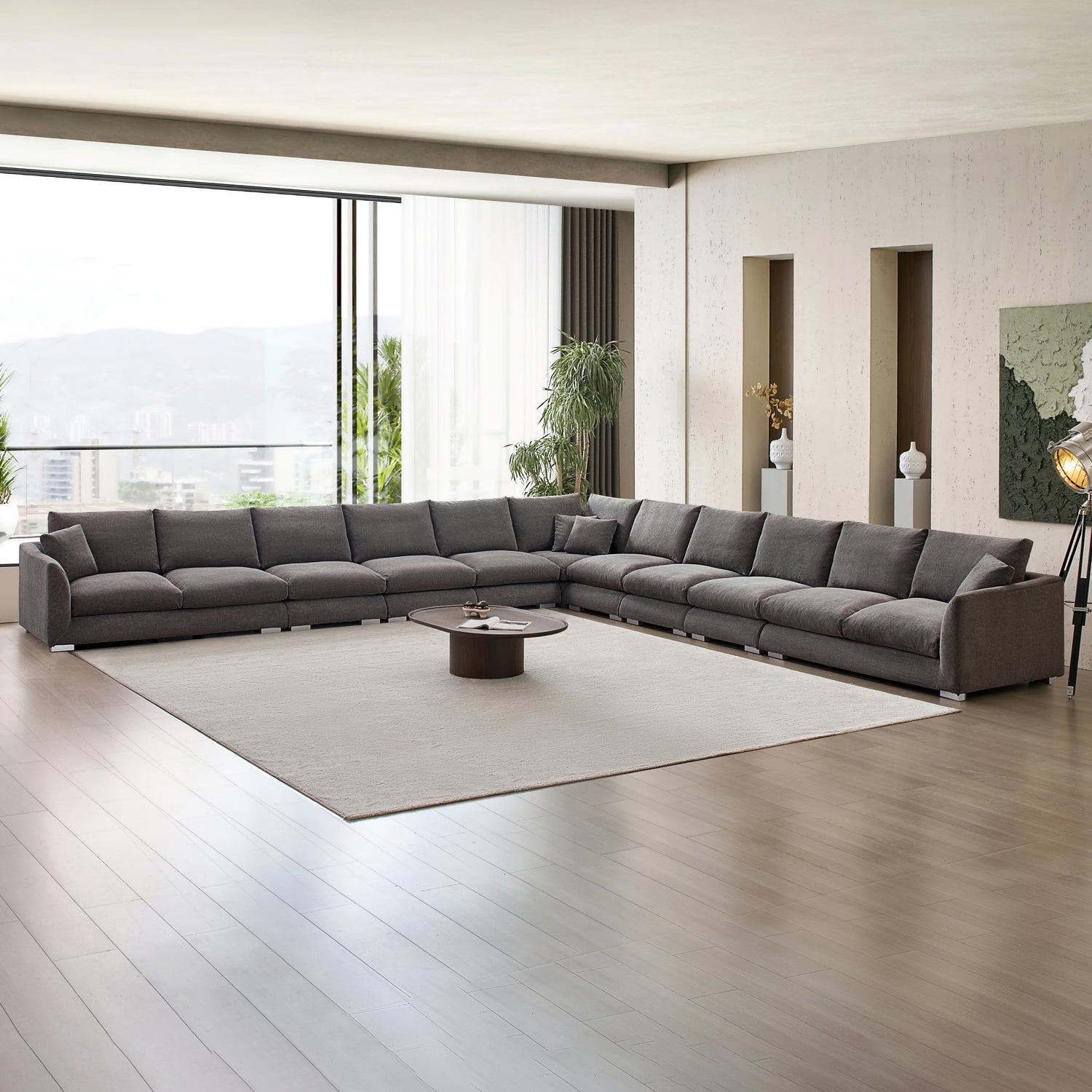 Feathers L Sectional