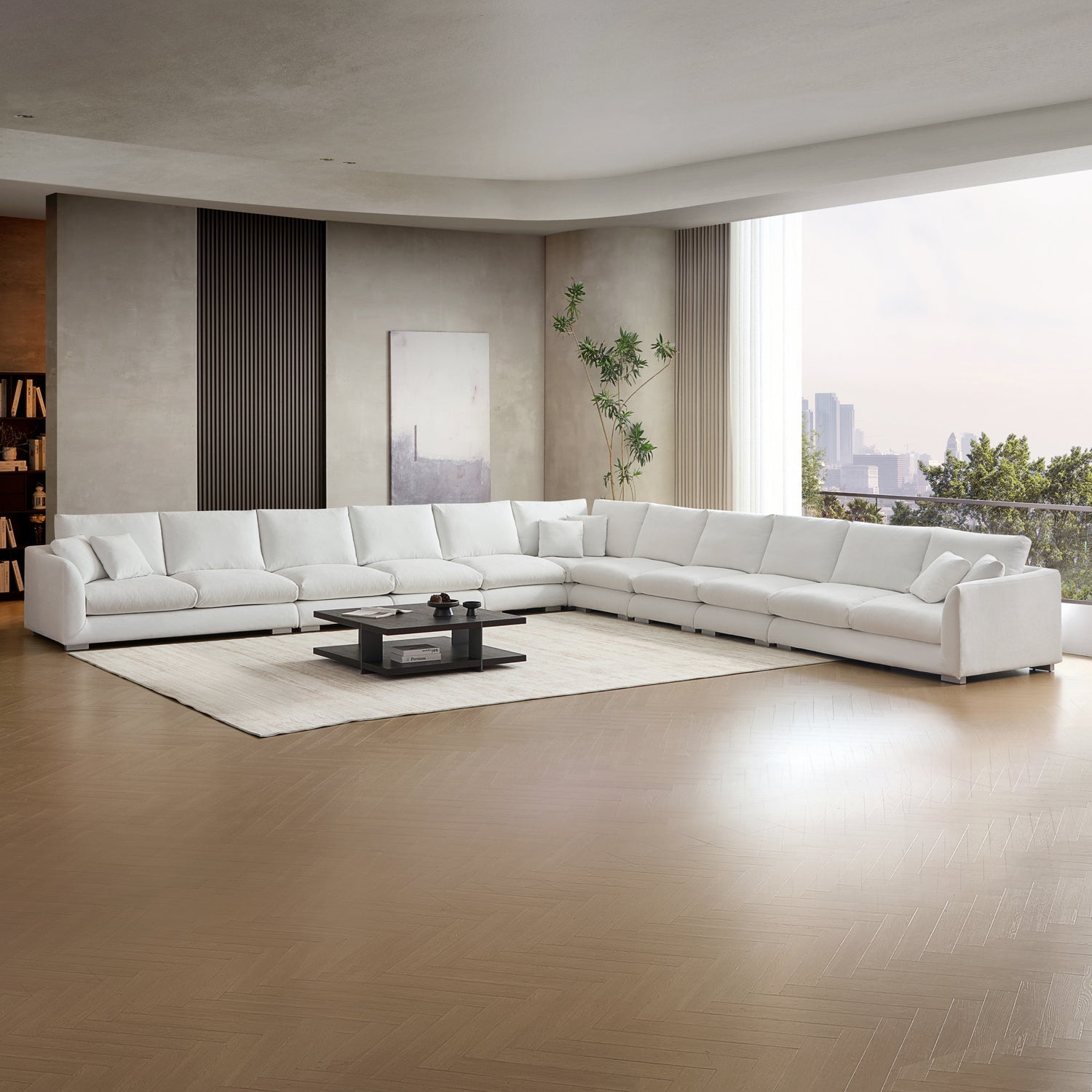 Feathers L Sectional