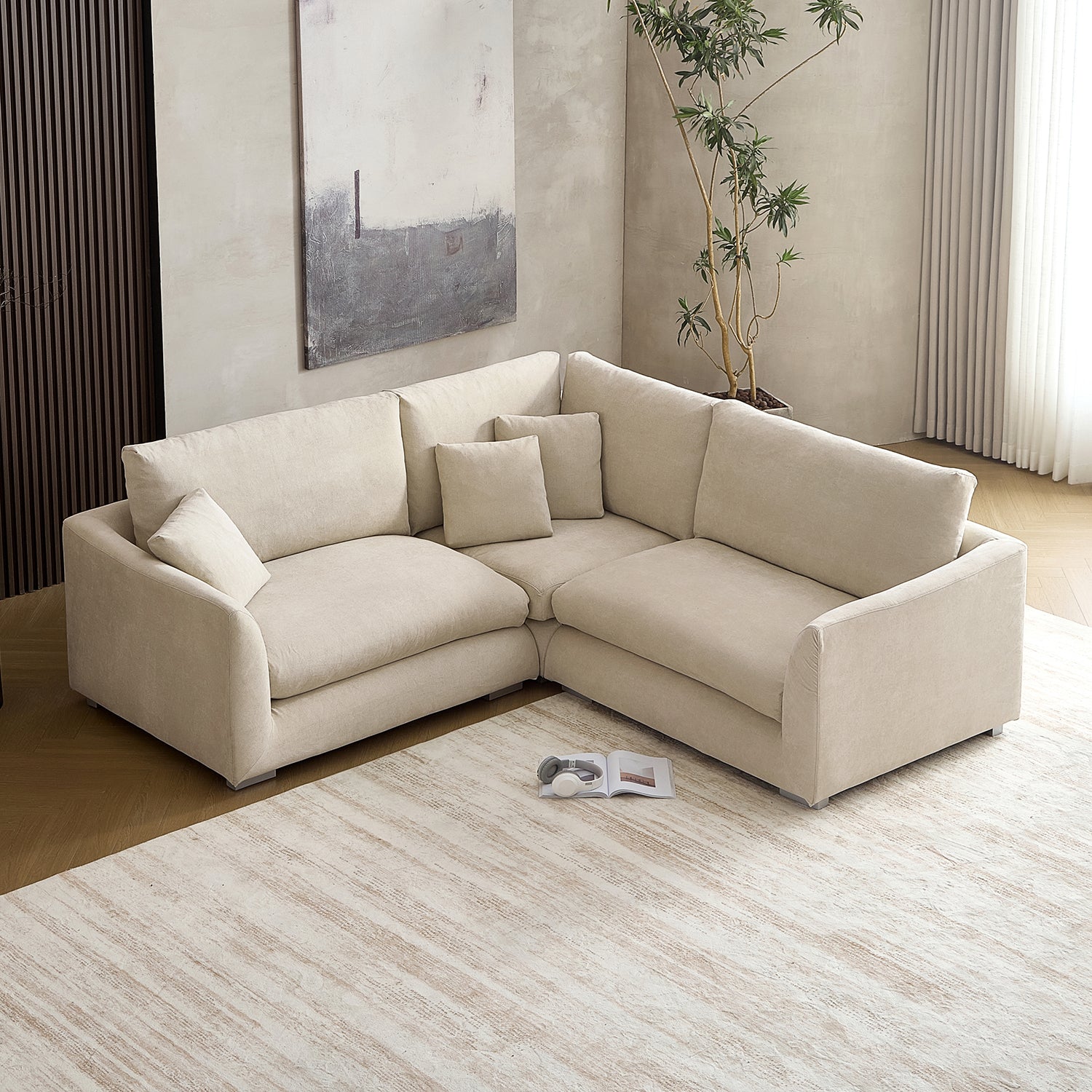 Feathers L Sectional