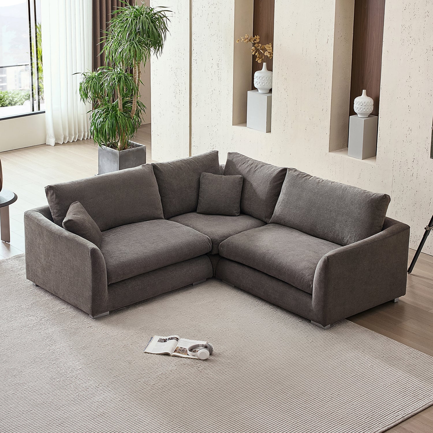 Feathers L Sectional