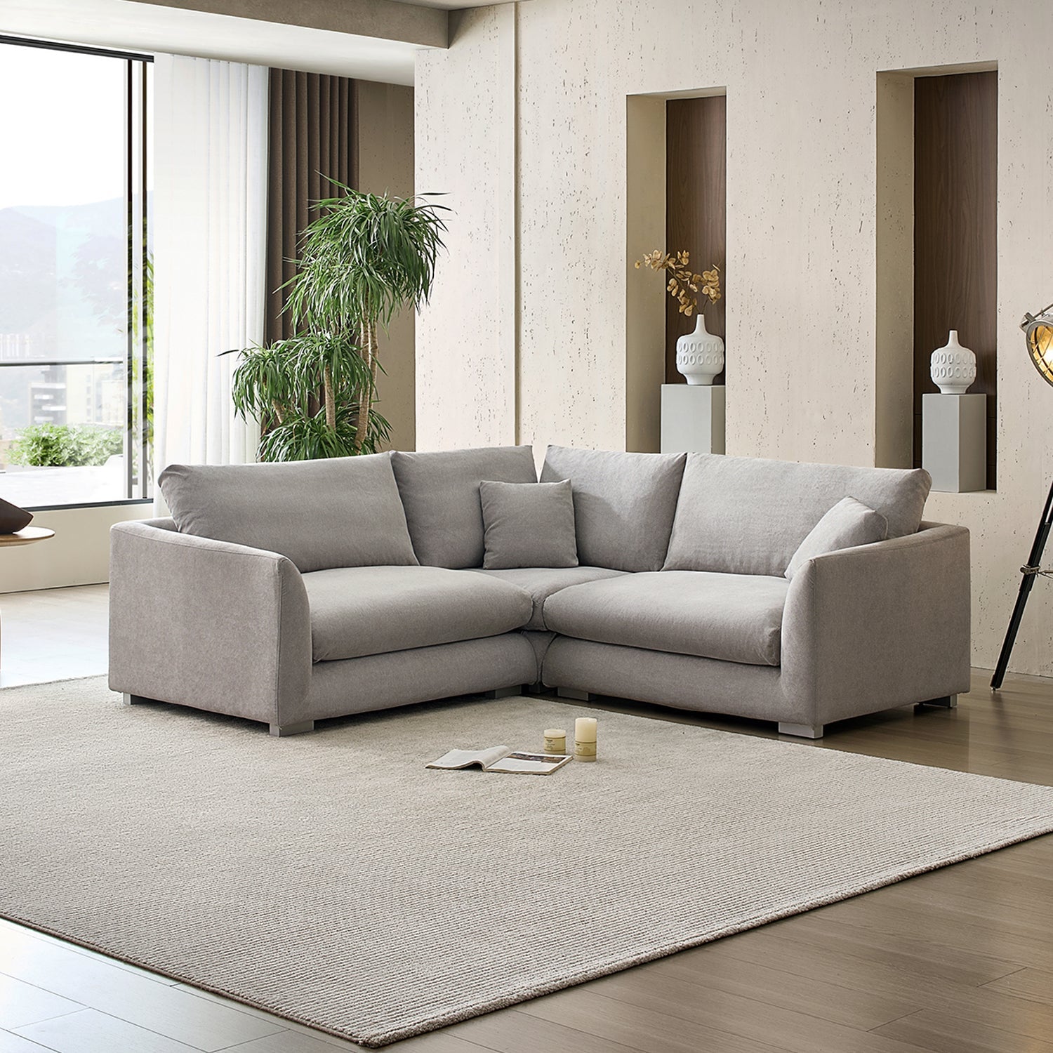 Feathers L Sectional