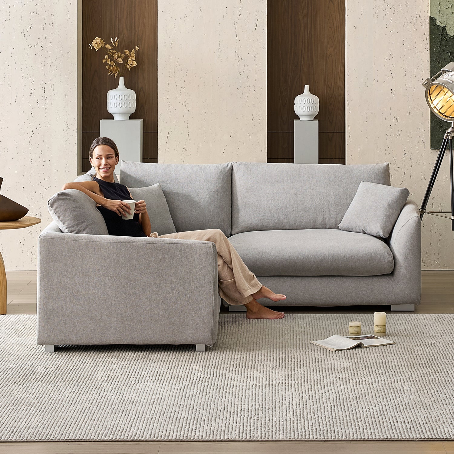 Feathers L Sectional