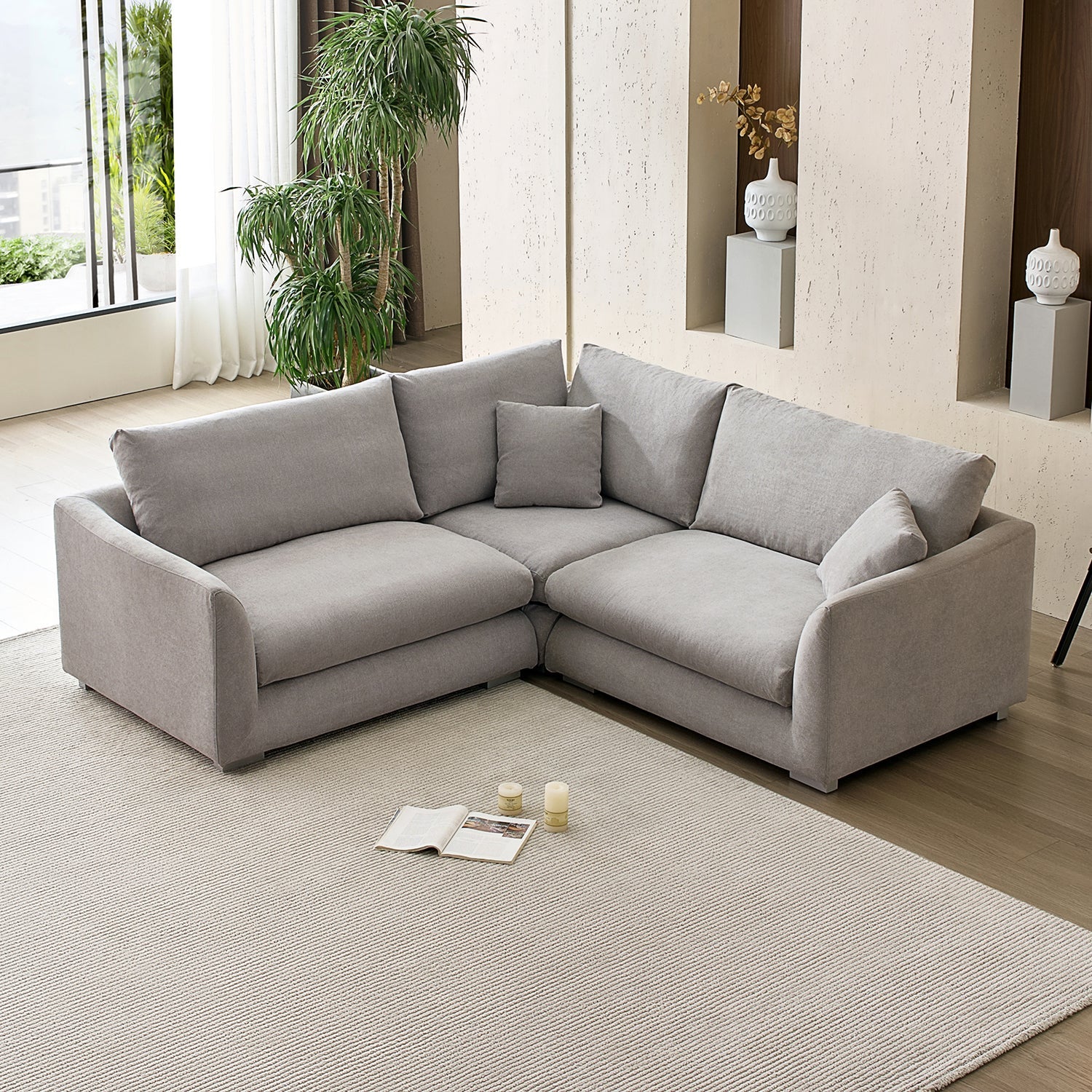 Feathers L Sectional