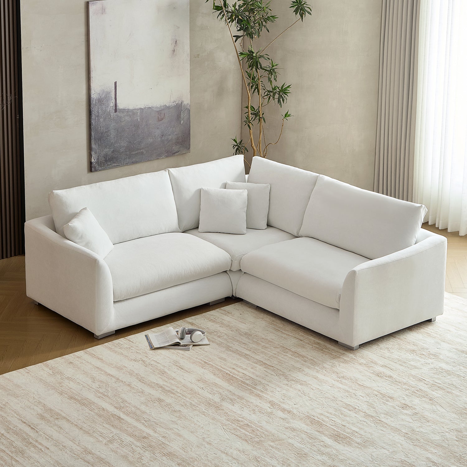 Feathers L Sectional