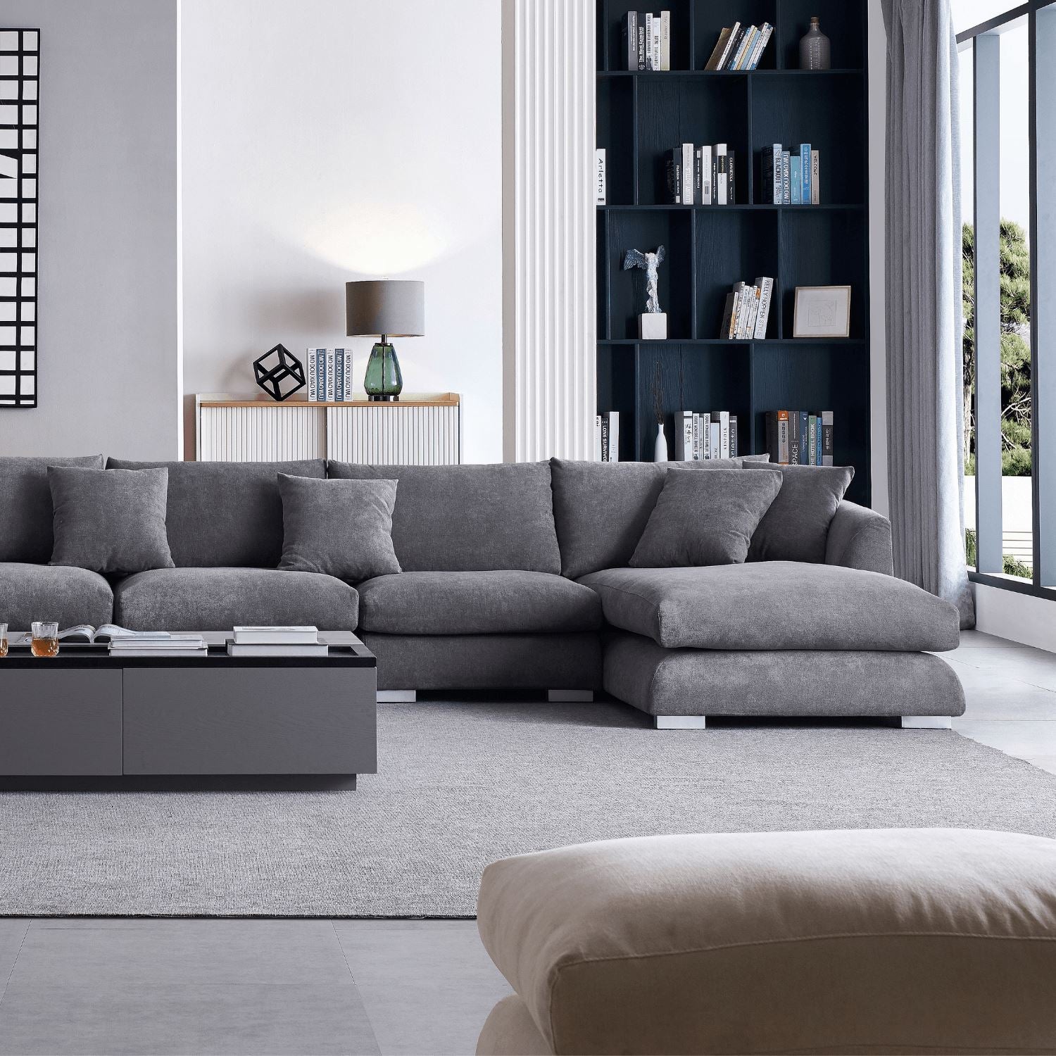 Feathers U-Sectional - Valyou 