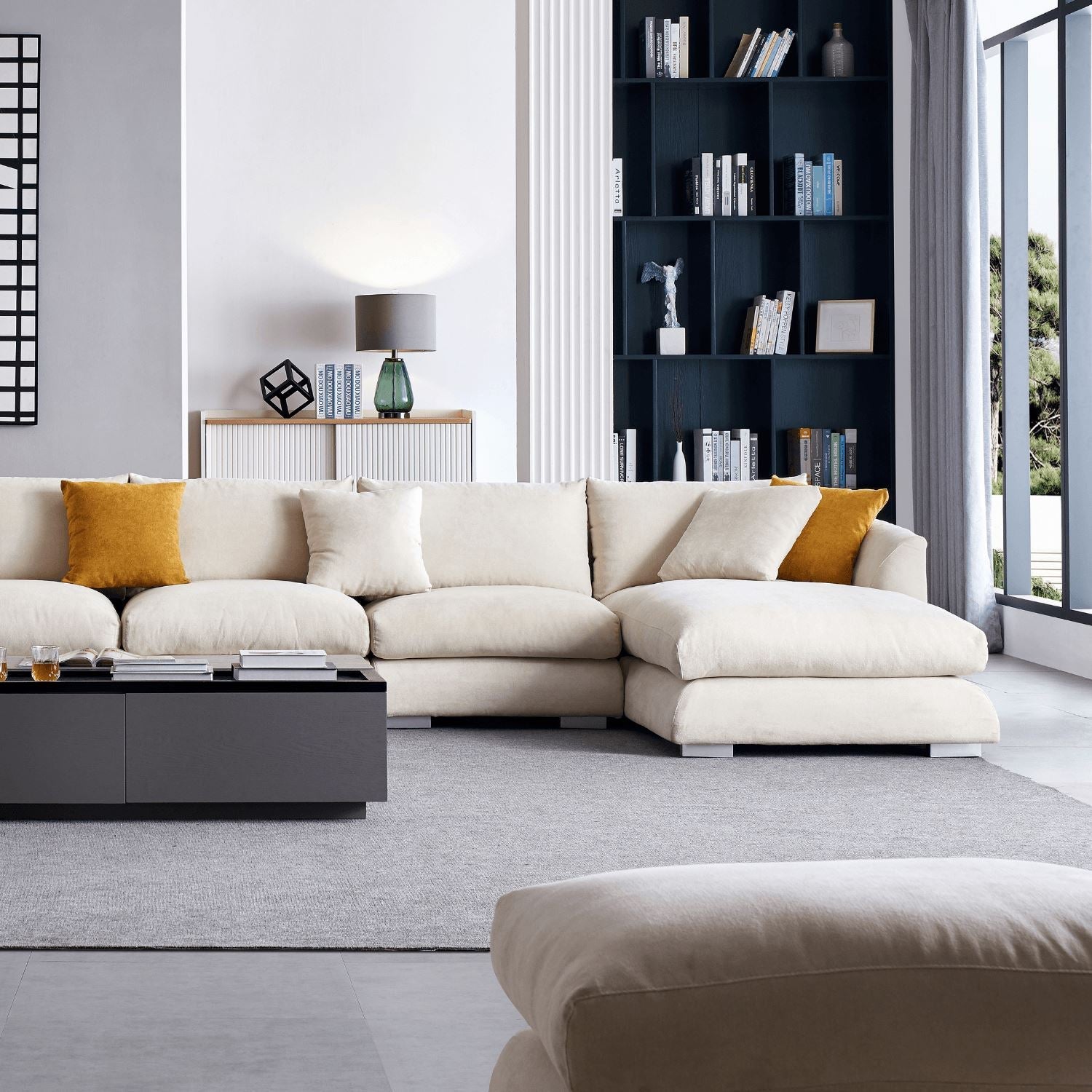 Feathers U-Sectional - Valyou 