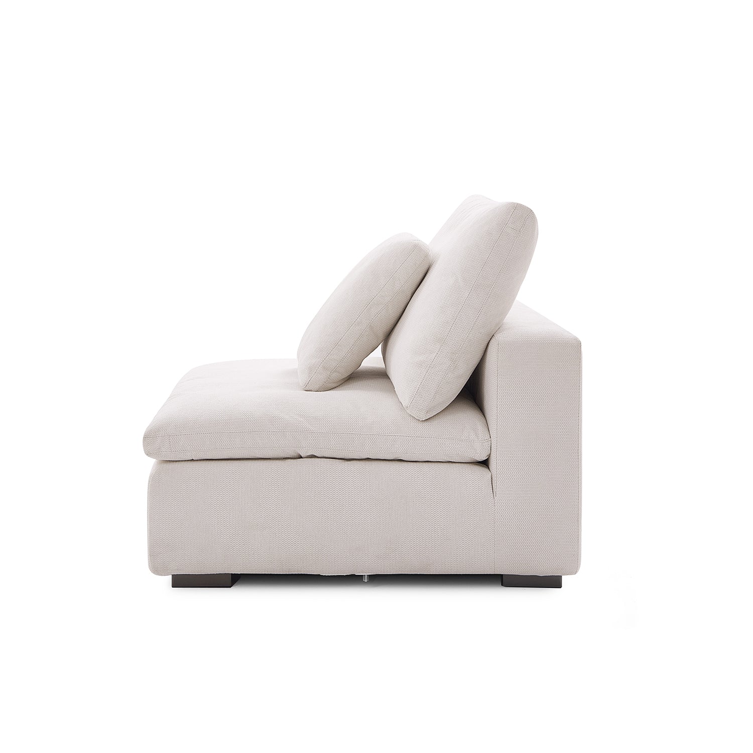 Malibu Cloud Couch Armless Modular Seat