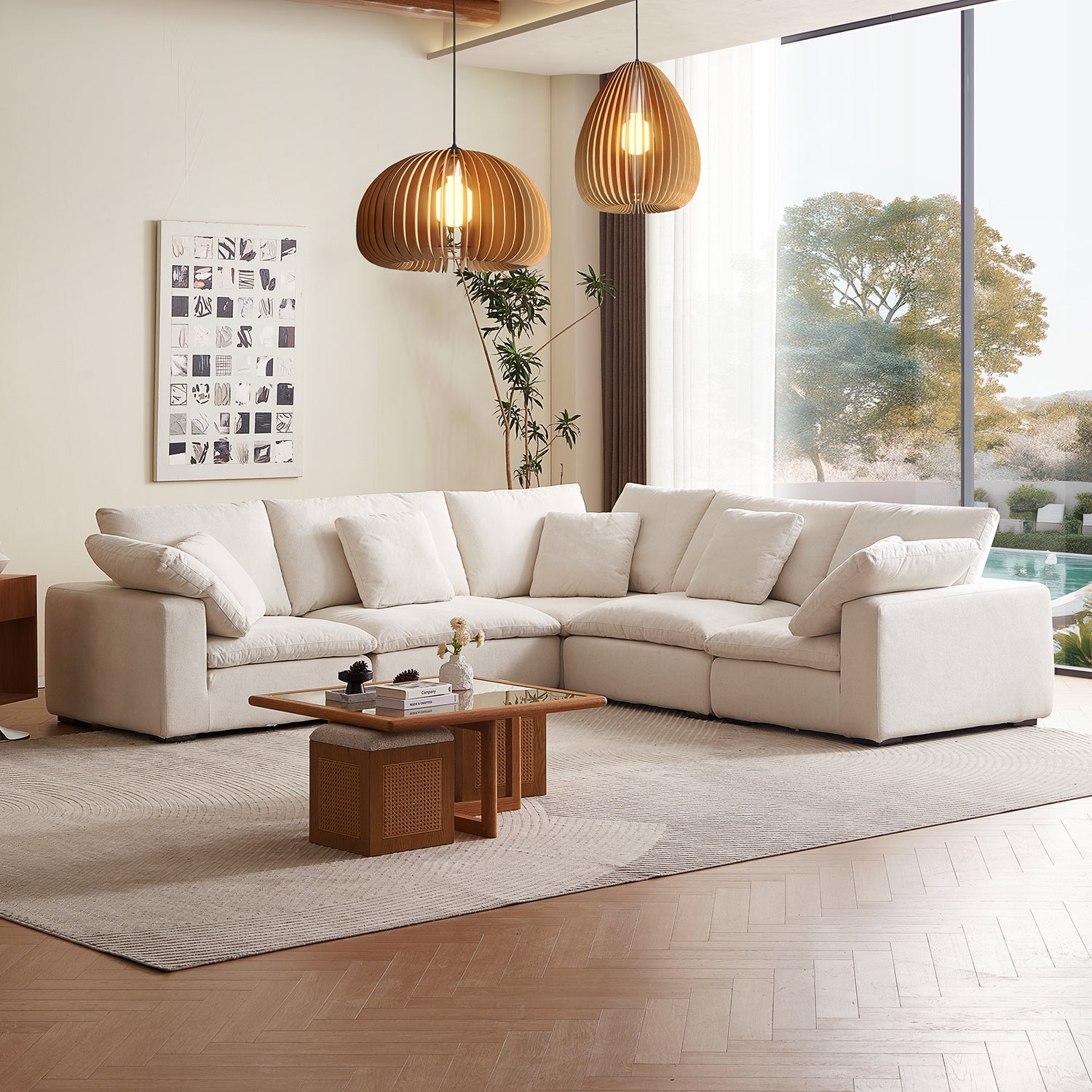 Malibu Cloud L Sectional