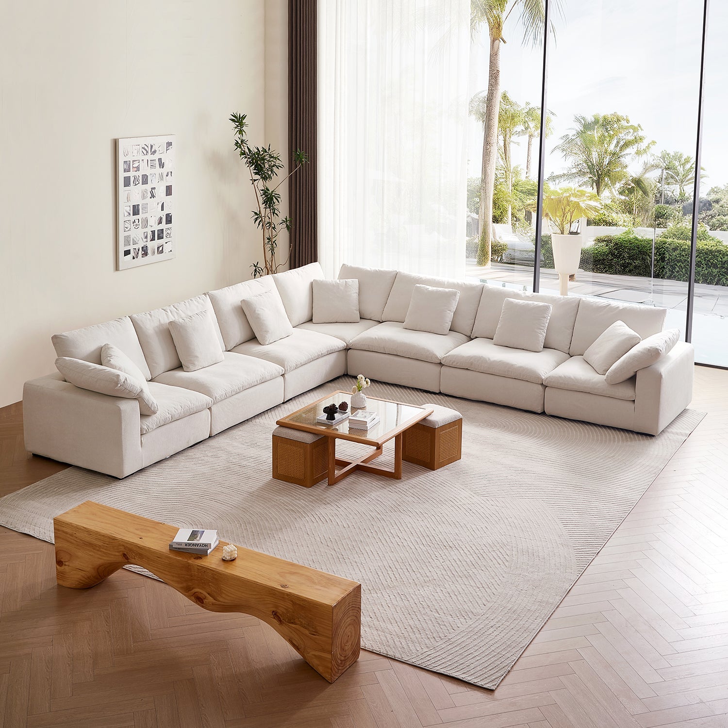 Malibu Cloud L Sectional