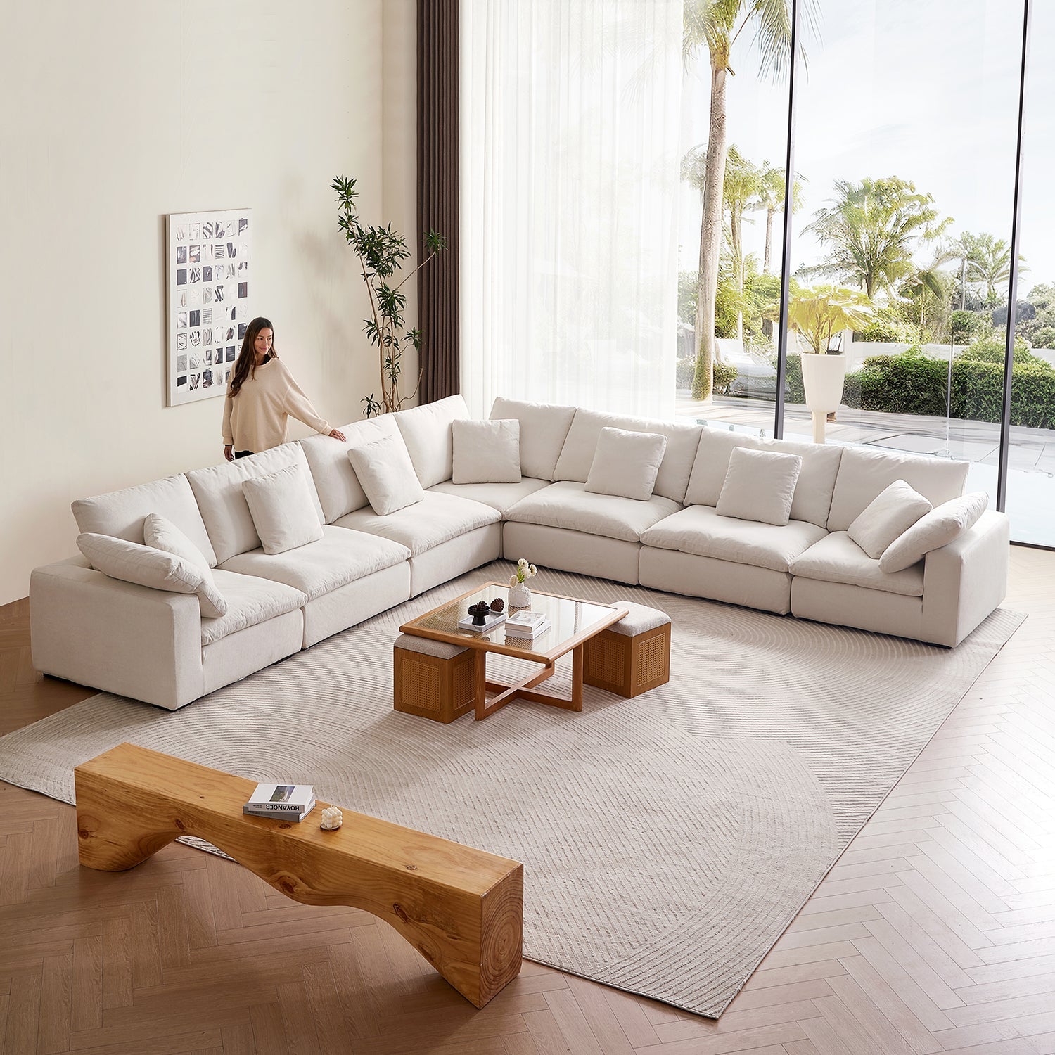 Malibu Cloud L Sectional