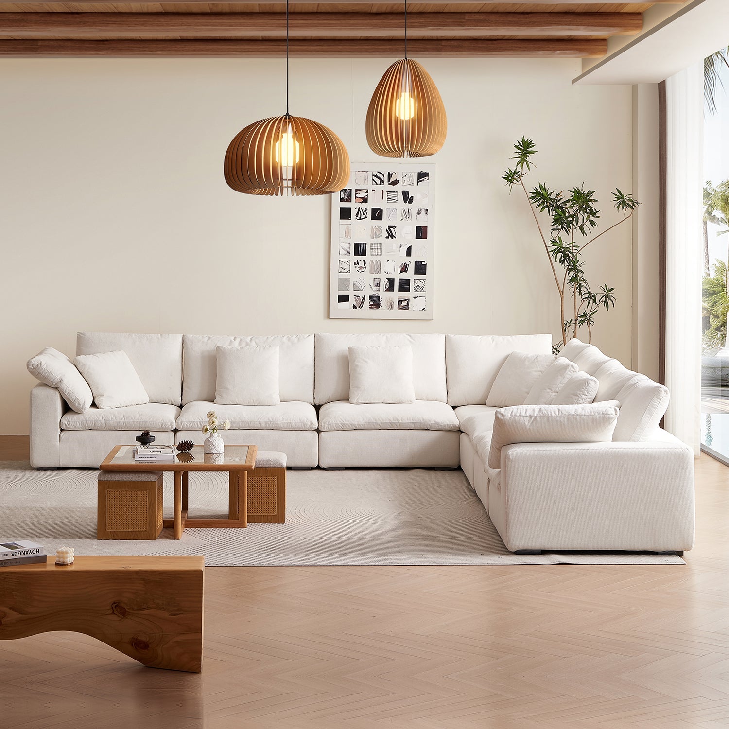 Malibu Cloud L Sectional