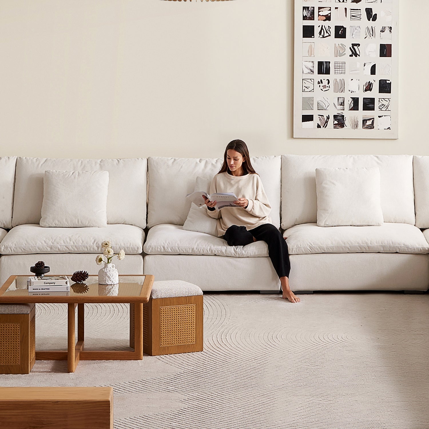 Malibu Cloud L Sectional