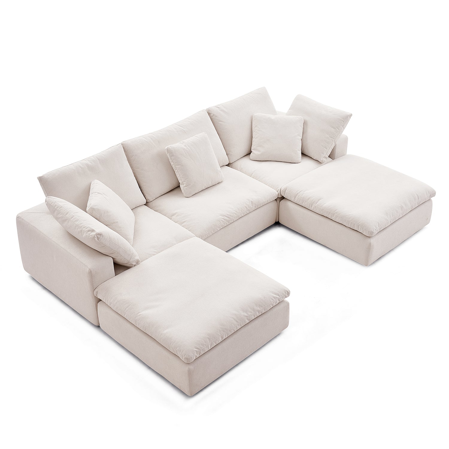 Malibu Cloud U Sectional