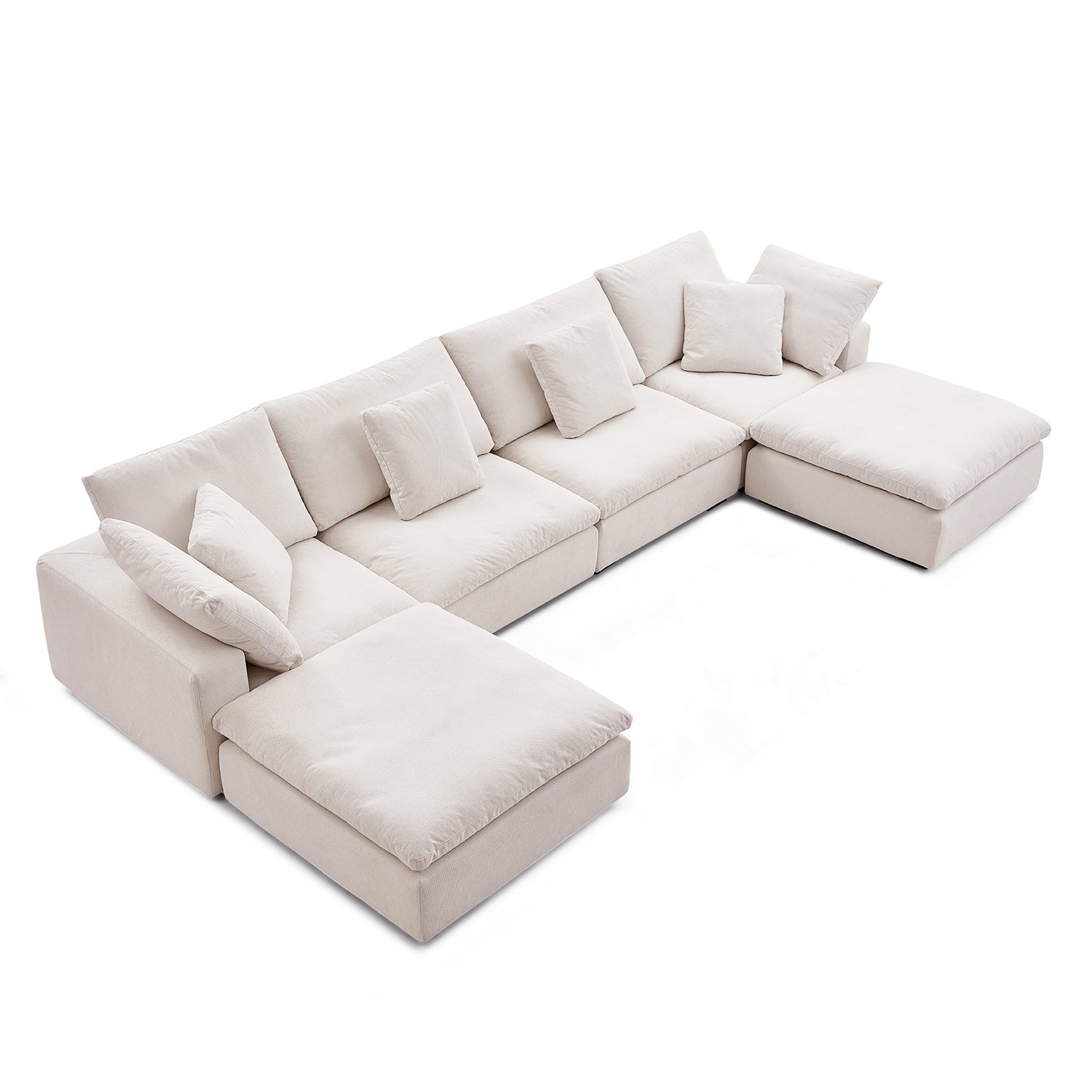 Malibu Cloud U Sectional