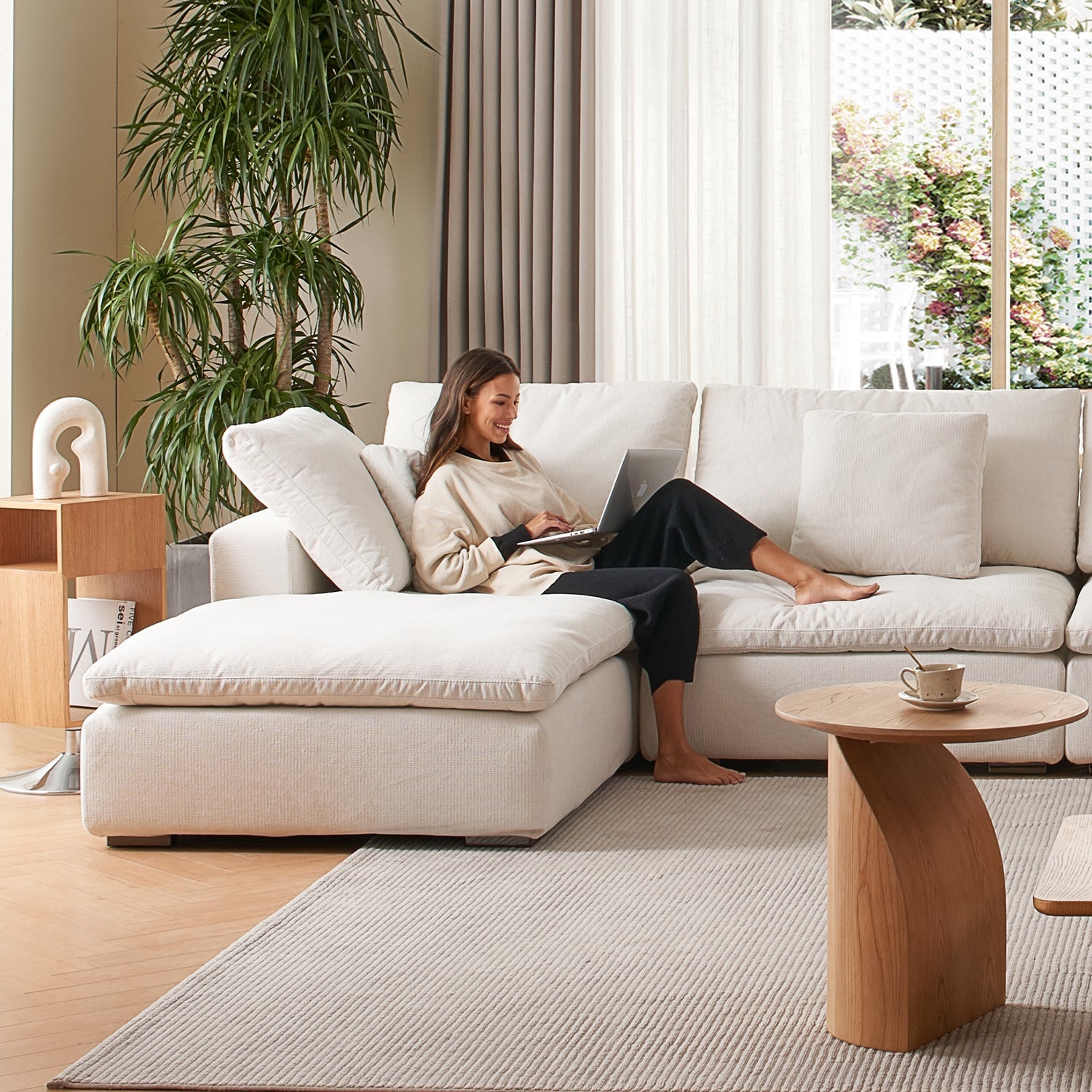 Malibu Cloud U Sectional