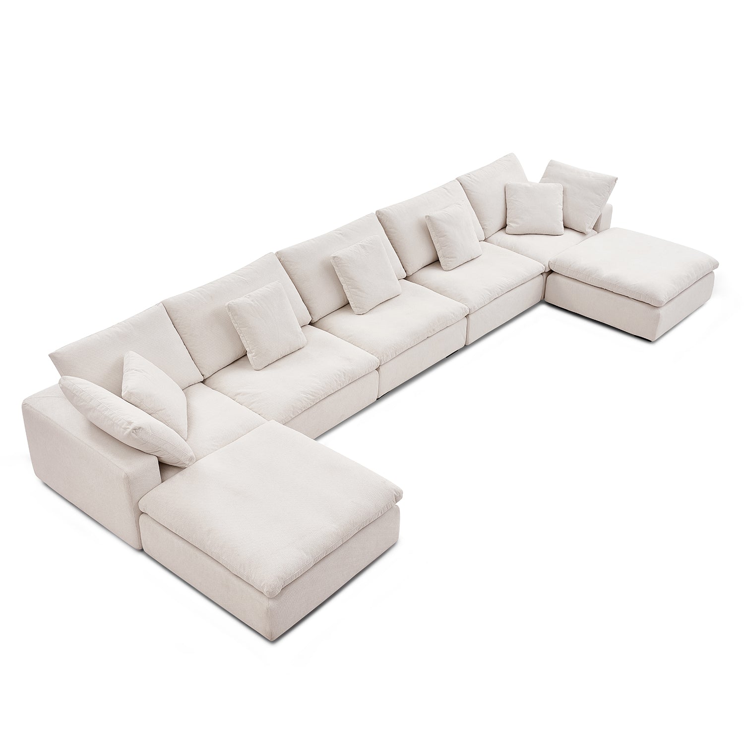 Malibu Cloud U Sectional