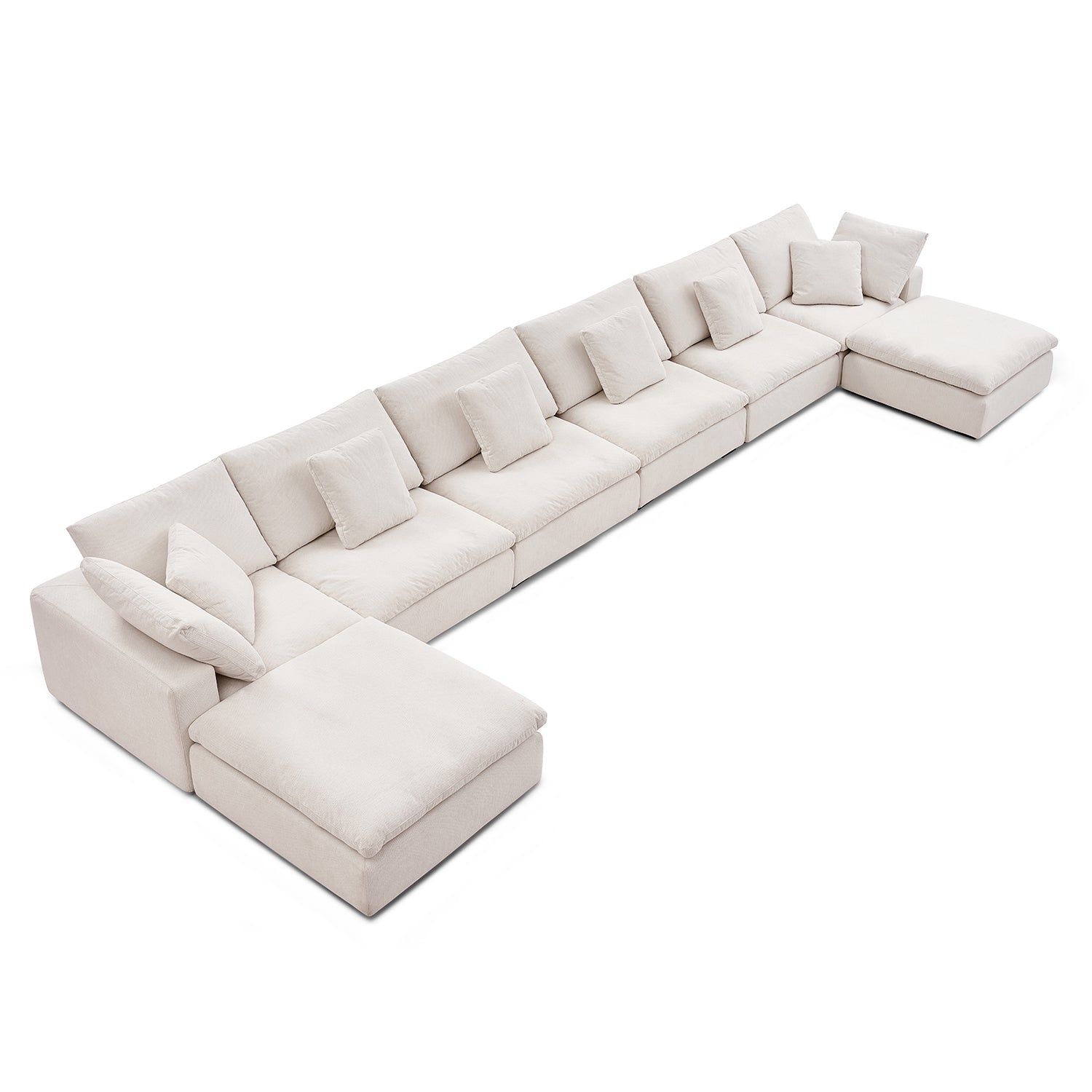 Malibu Cloud U Sectional