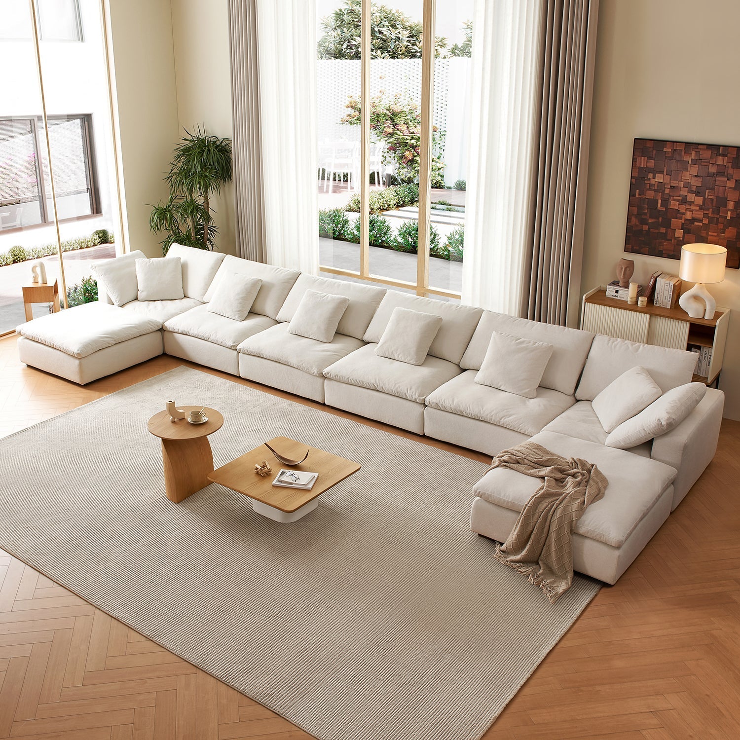 Malibu Cloud U Sectional