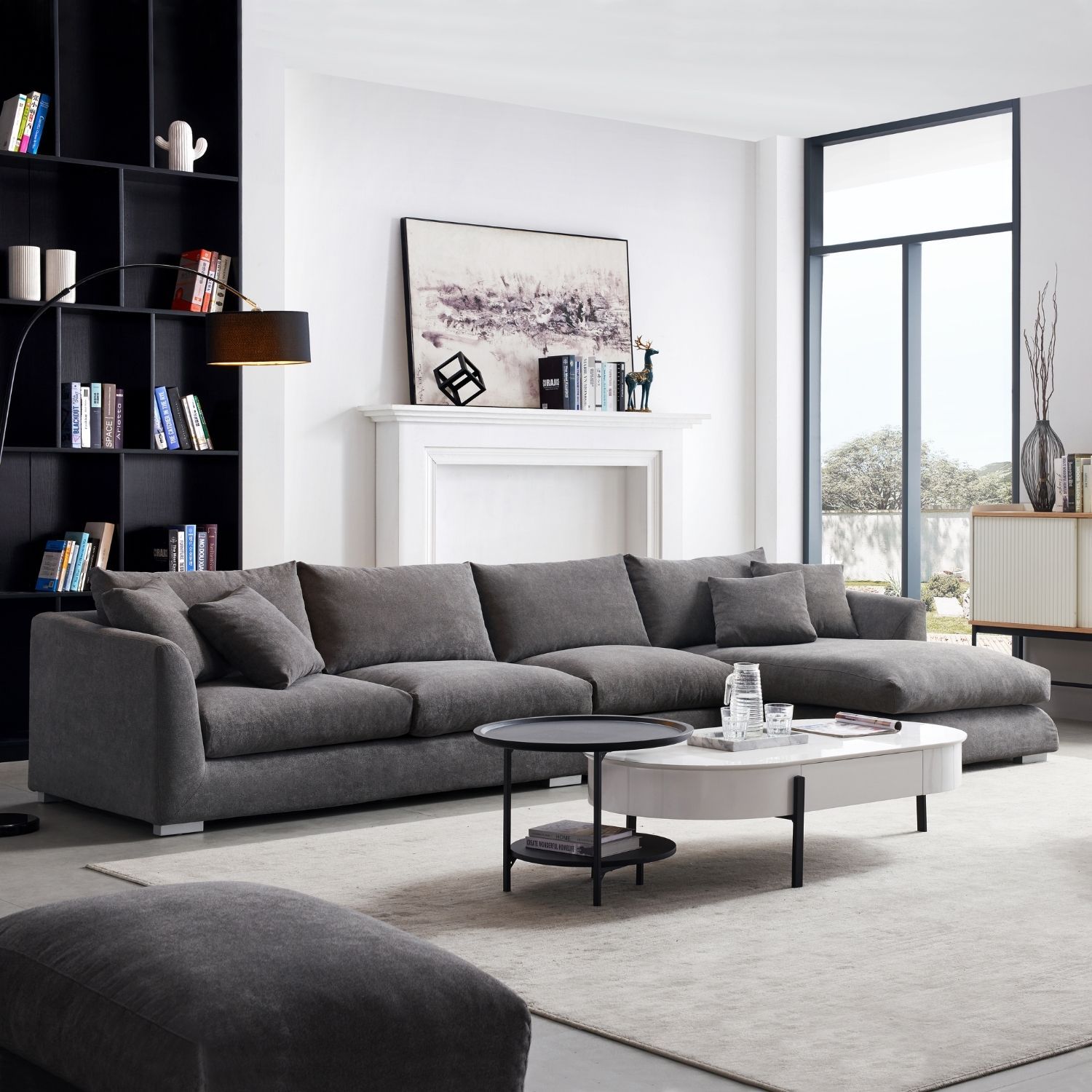 Feathers Sectional Sofa Mario Capasa 