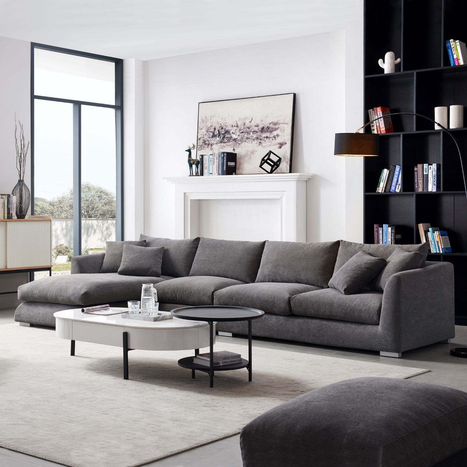 Feathers Sectional Sofa Mario Capasa 