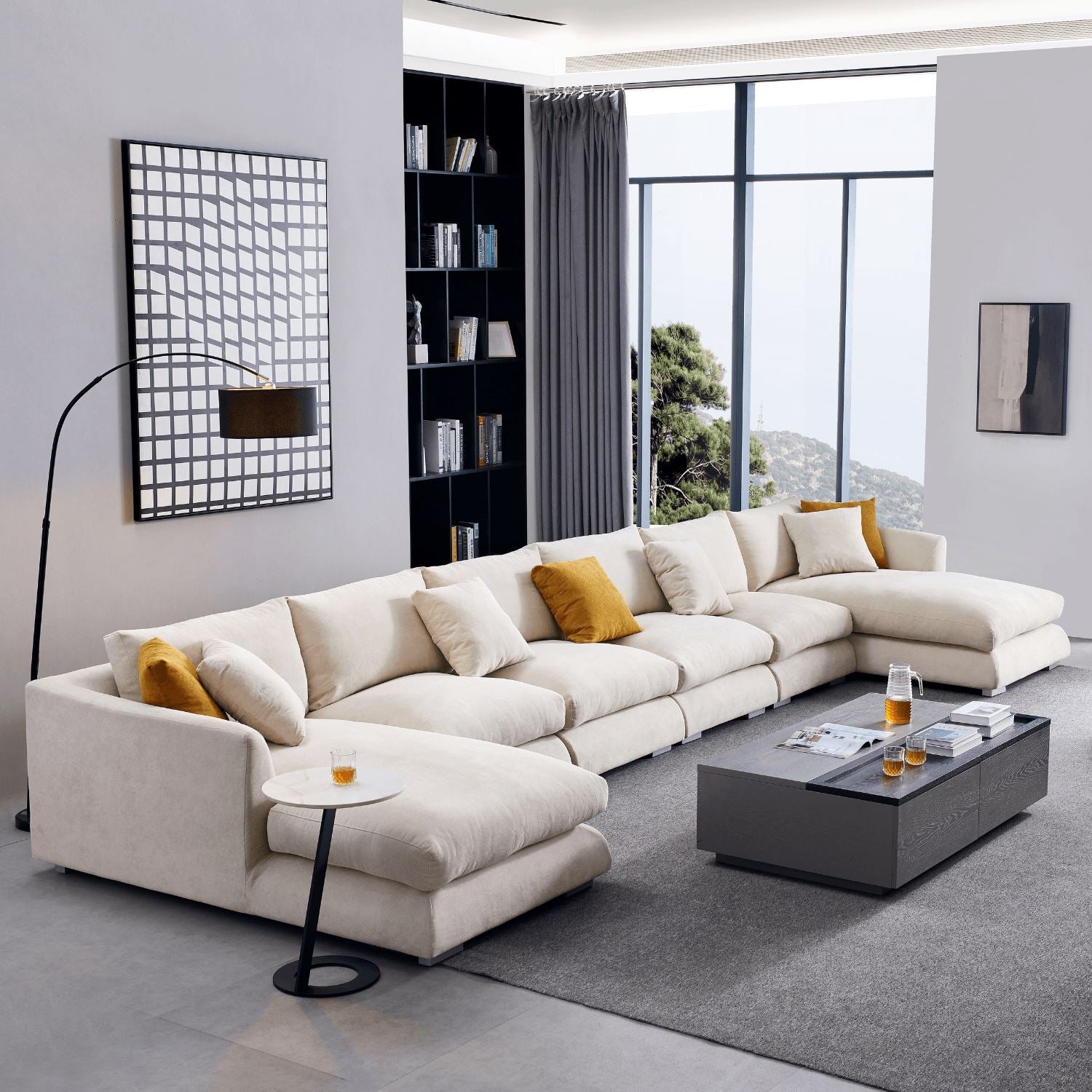 Feathers U-Sectional - Valyou 