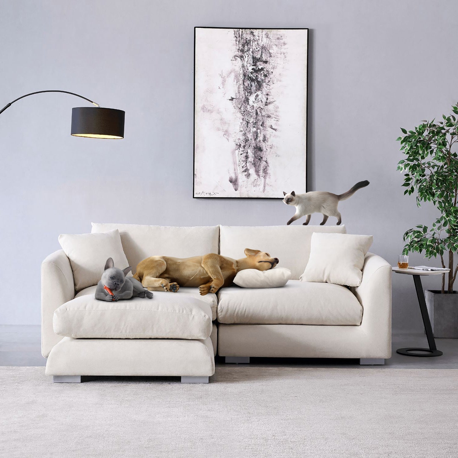 Feathers Sectional