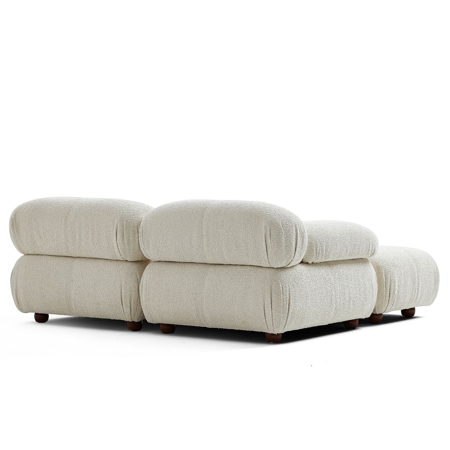 Pebbles Loveseat + Ottoman Sofa Milozze 