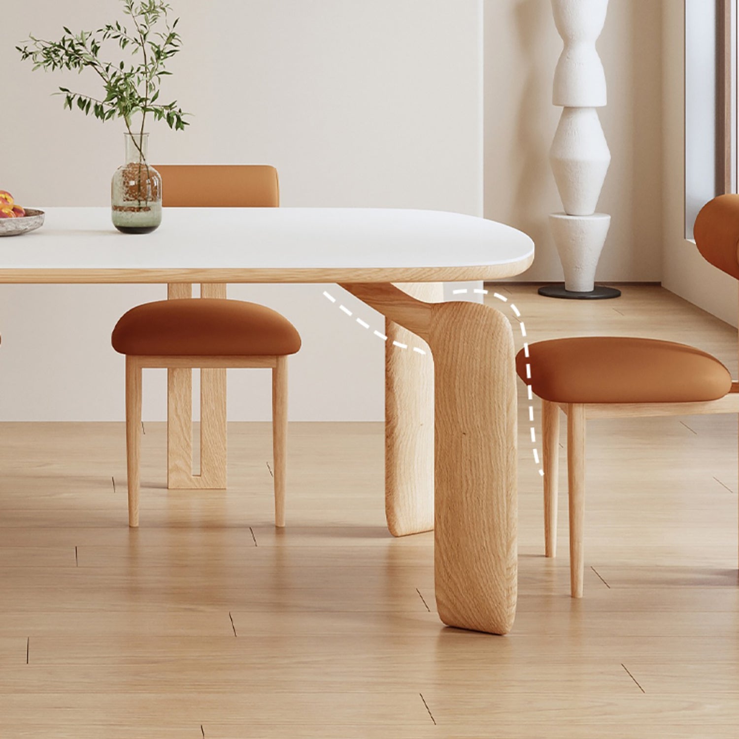 Everly Dining Table, Dining Table, Valyōu Furniture | Valyou Furniture 