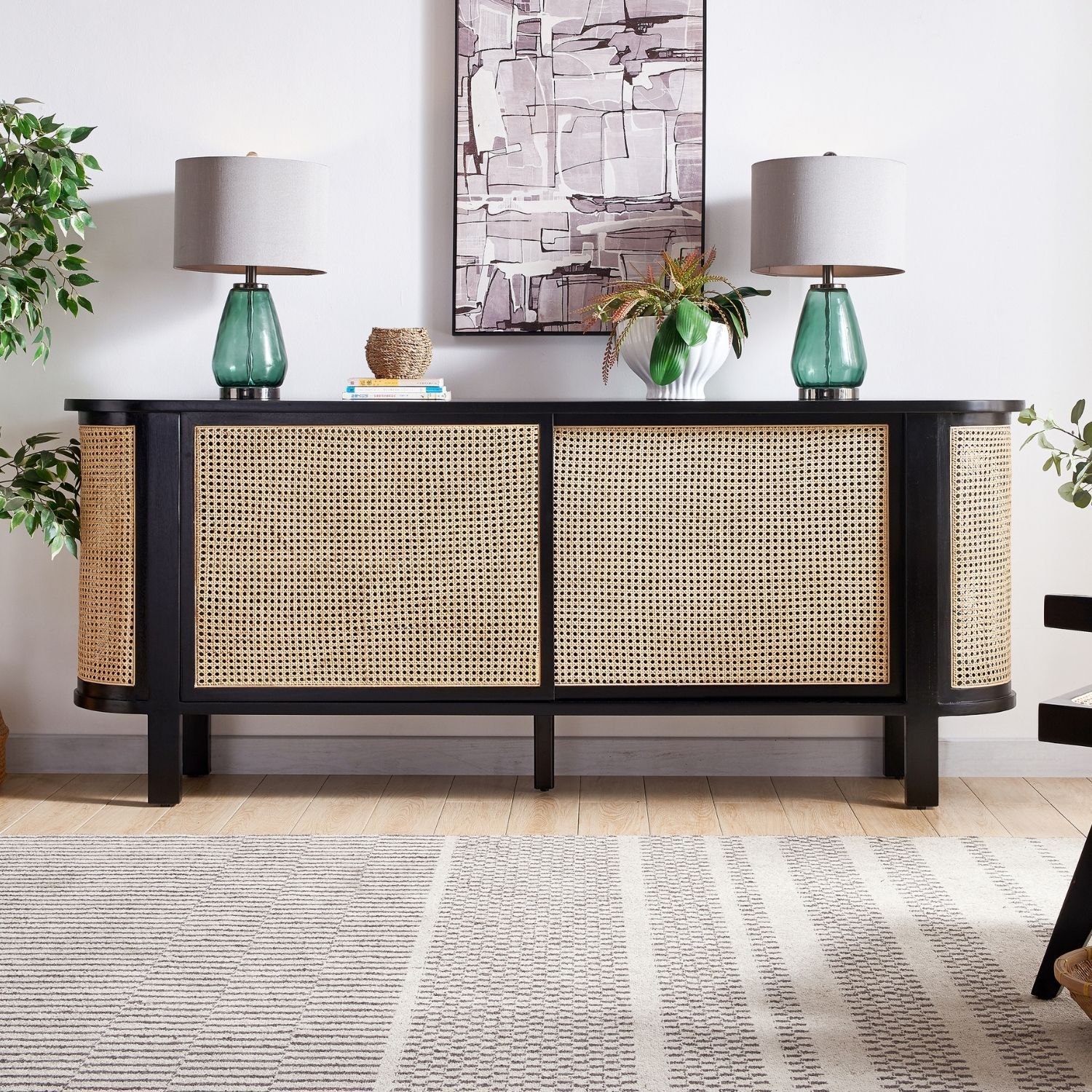 Harbor Sideboard Sideboard Lemons & Me Black 