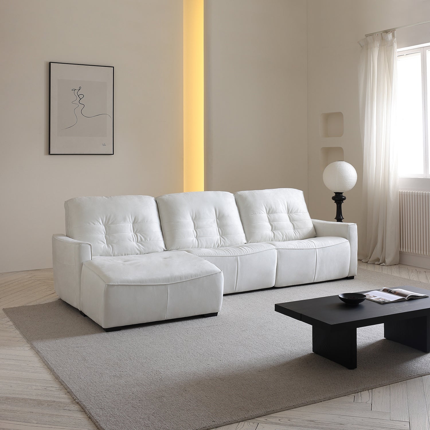 Intimo Recliner Sofa, Recliner, Mario Capasa | Valyou Furniture 