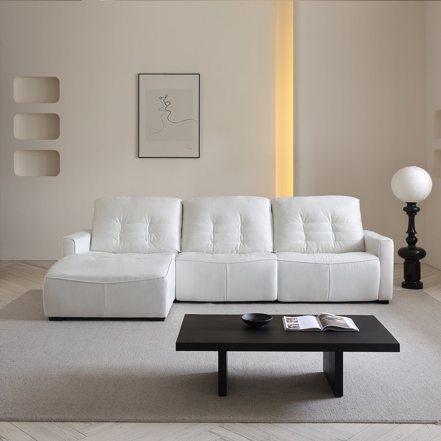 Intimo Recliner Sofa, Recliner, Mario Capasa | Valyou Furniture 