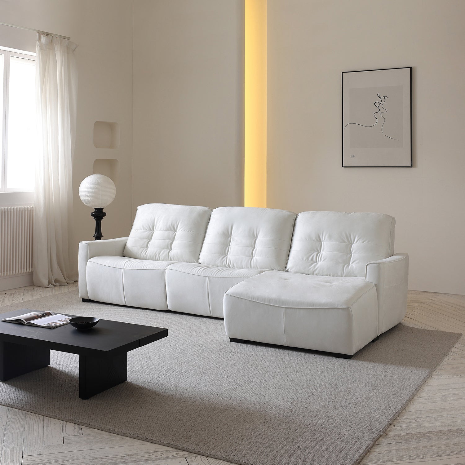 Intimo Recliner Sofa, Recliner, Mario Capasa | Valyou Furniture 