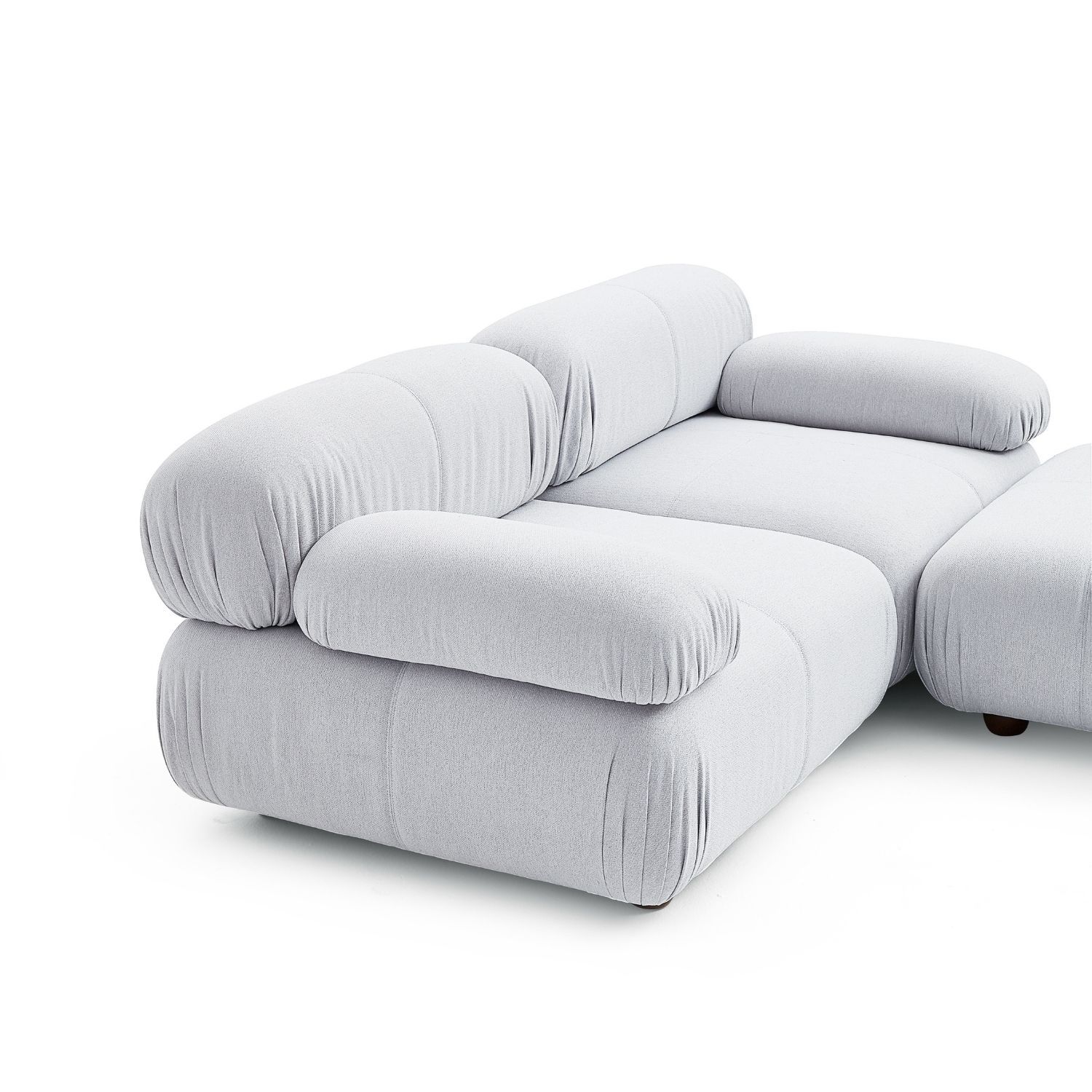 Pebbles Loveseat + Ottoman Sofa Milozze 