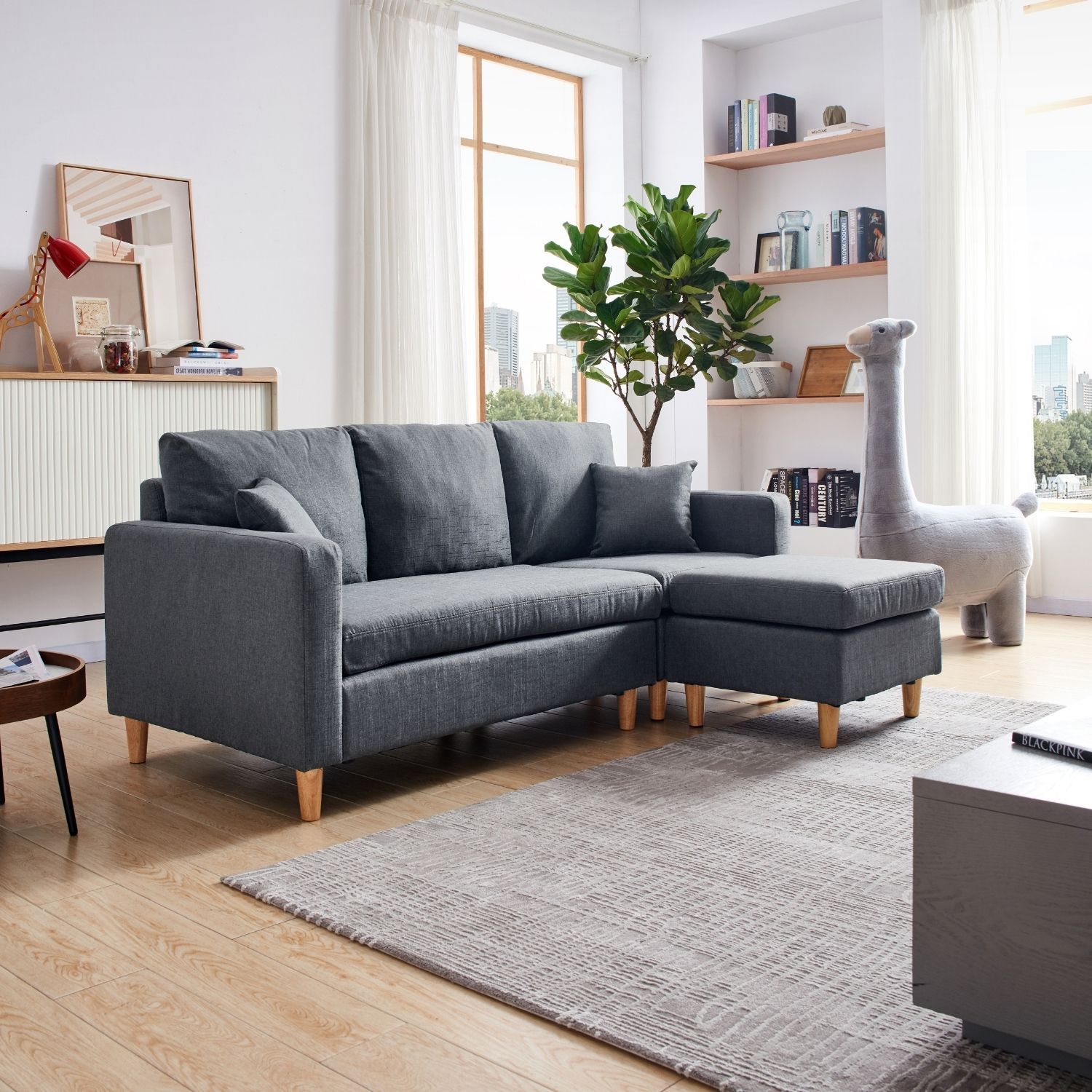 Valolam Compact Sectional Sofa Valyou Furniture 