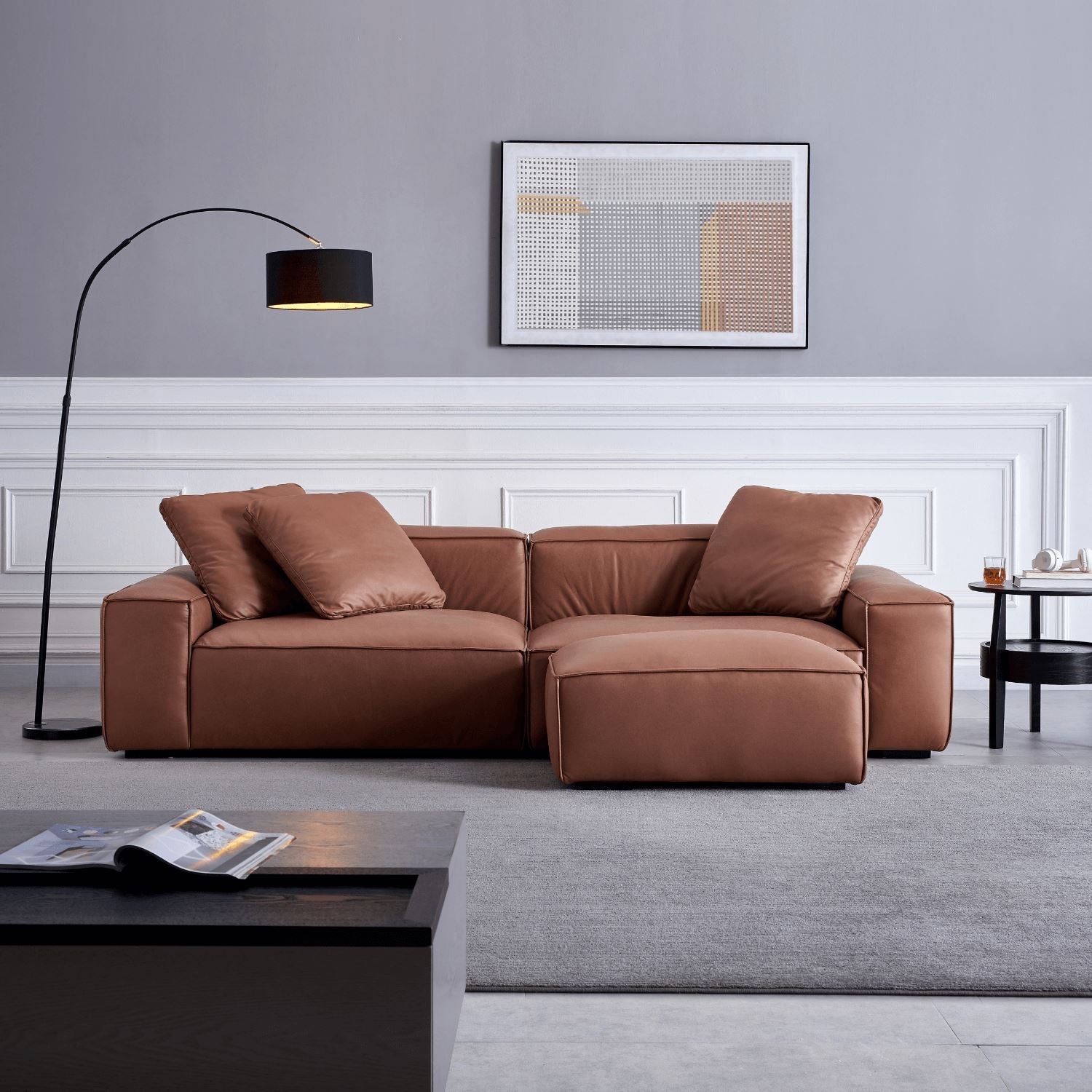 Loft Sofa + Ottoman - Valyou 