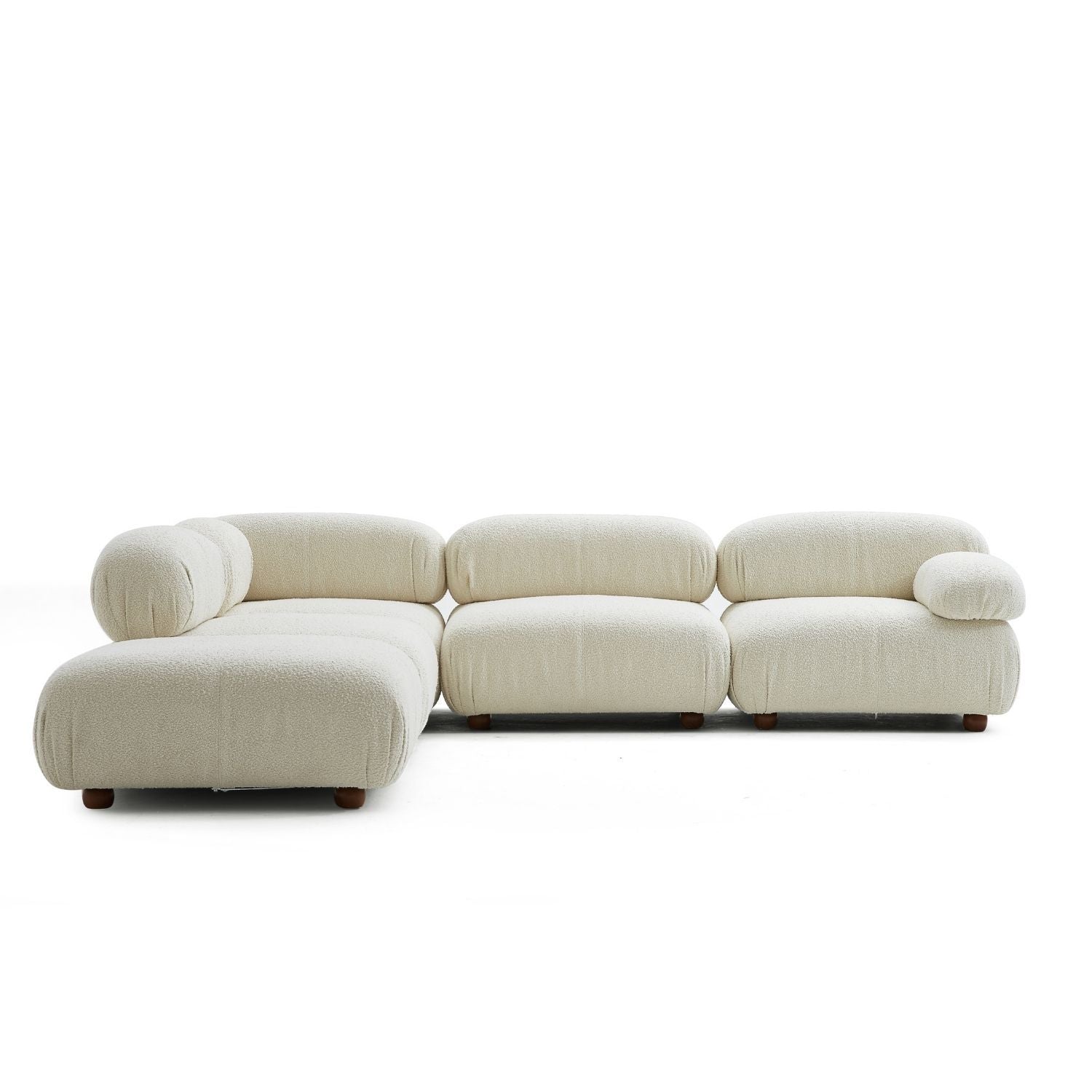 Pebbles L Sectional Sofa Milloze 