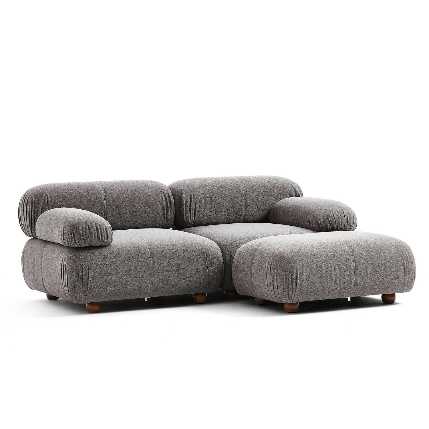 Pebbles Loveseat + Ottoman Sofa Milozze 