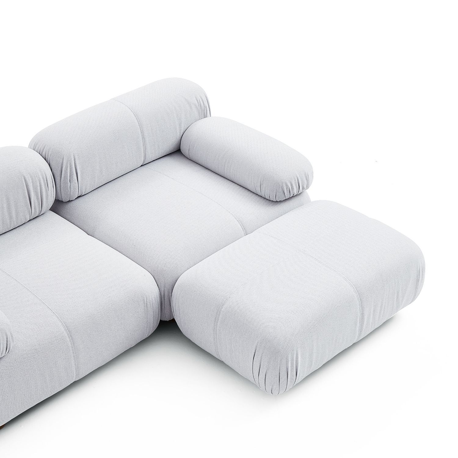 Pebbles Loveseat + Ottoman Sofa Milozze 